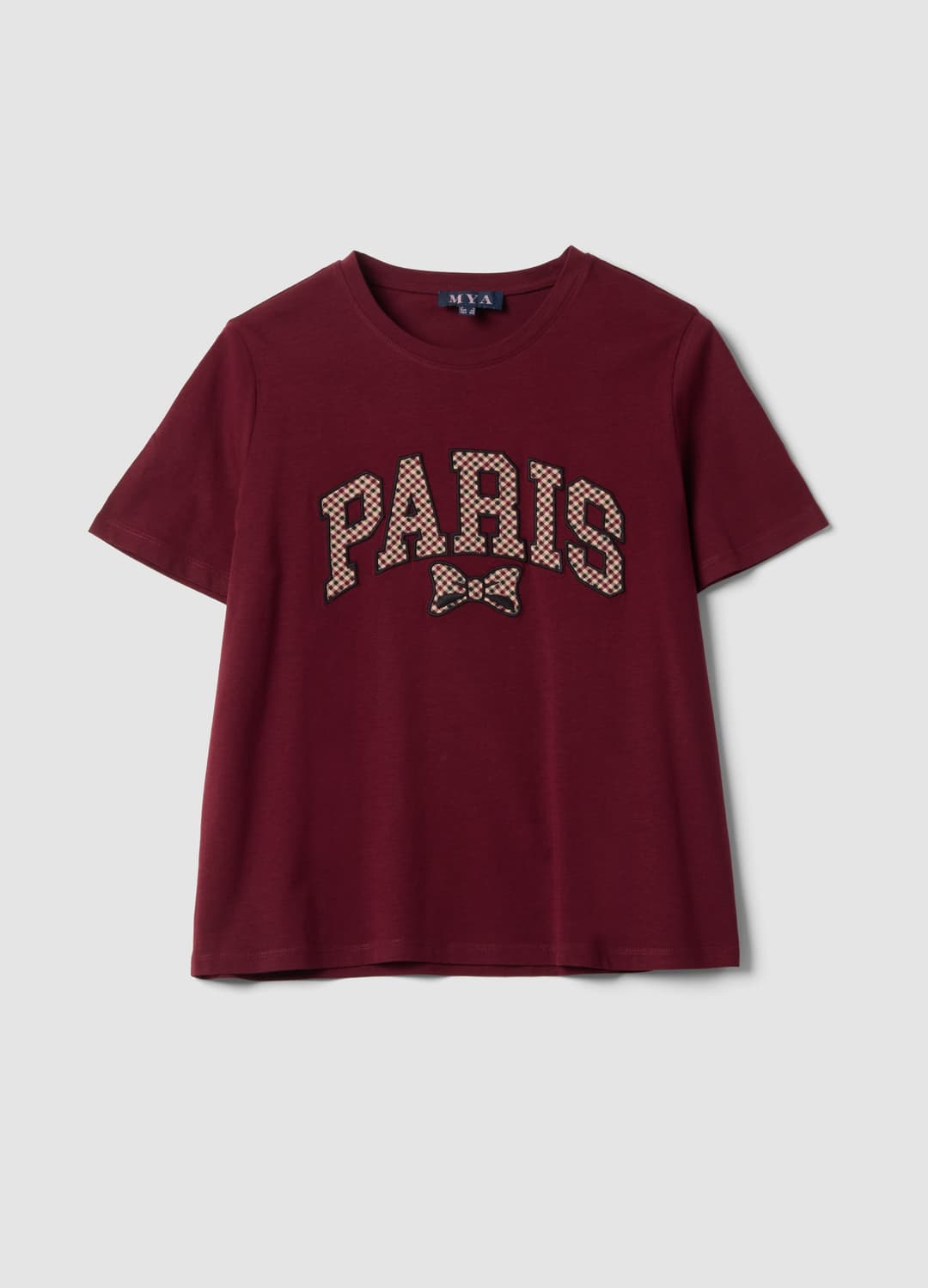 T-shirt Rossa In Puro Cotone Con Girocollo E Stampa Con Fiocco Regular Fit | OVS T-shirt Rossa In Puro Cotone Con Girocollo E Stampa Con Fiocco Regular Fit - 0 | OVS