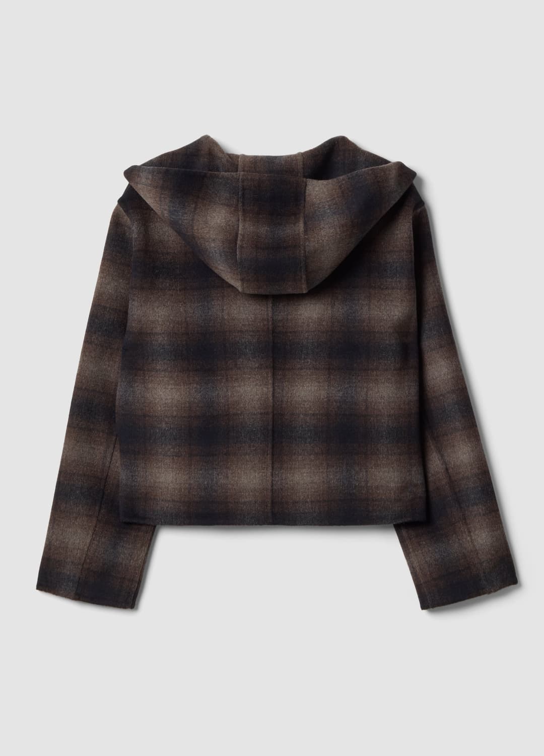 Cappotto Marrone In Misto Lana E Viscosa Con Cappuccio Regular Fit | OVS Cappotto Marrone In Misto Lana E Viscosa Con Cappuccio Regular Fit - 2 | OVS