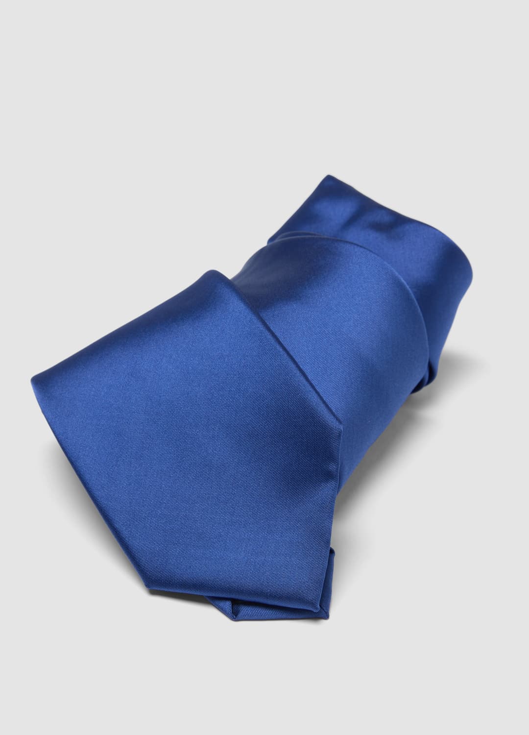 Blaue Krawatte Mit 7,5 Cm Breitem Blatt Aus Glänzendem Stoff | OVS Blaue Krawatte Mit 7,5 Cm Breitem Blatt Aus Glänzendem Stoff - 2 | OVS