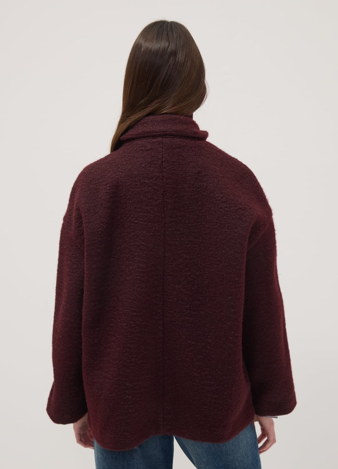 Rote Jacke Mit Reissverschluss Und Druckknöpfen | OVS Rote Jacke Mit Reissverschluss Und Druckknöpfen - 3 | OVS
