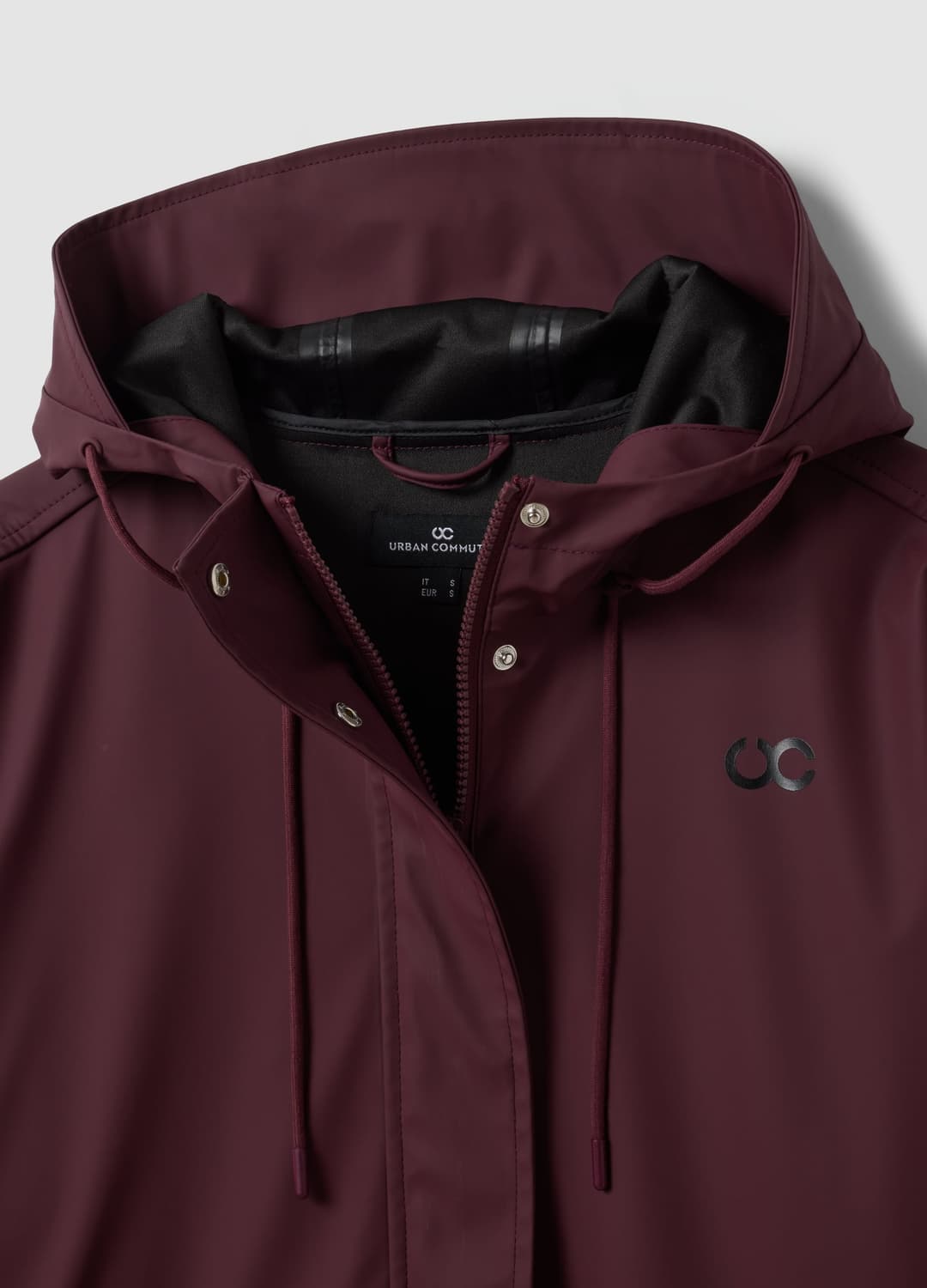 Rote Regenjacke Mit Reissverschluss Und Kapuze | OVS Rote Regenjacke Mit Reissverschluss Und Kapuze - 5 | OVS