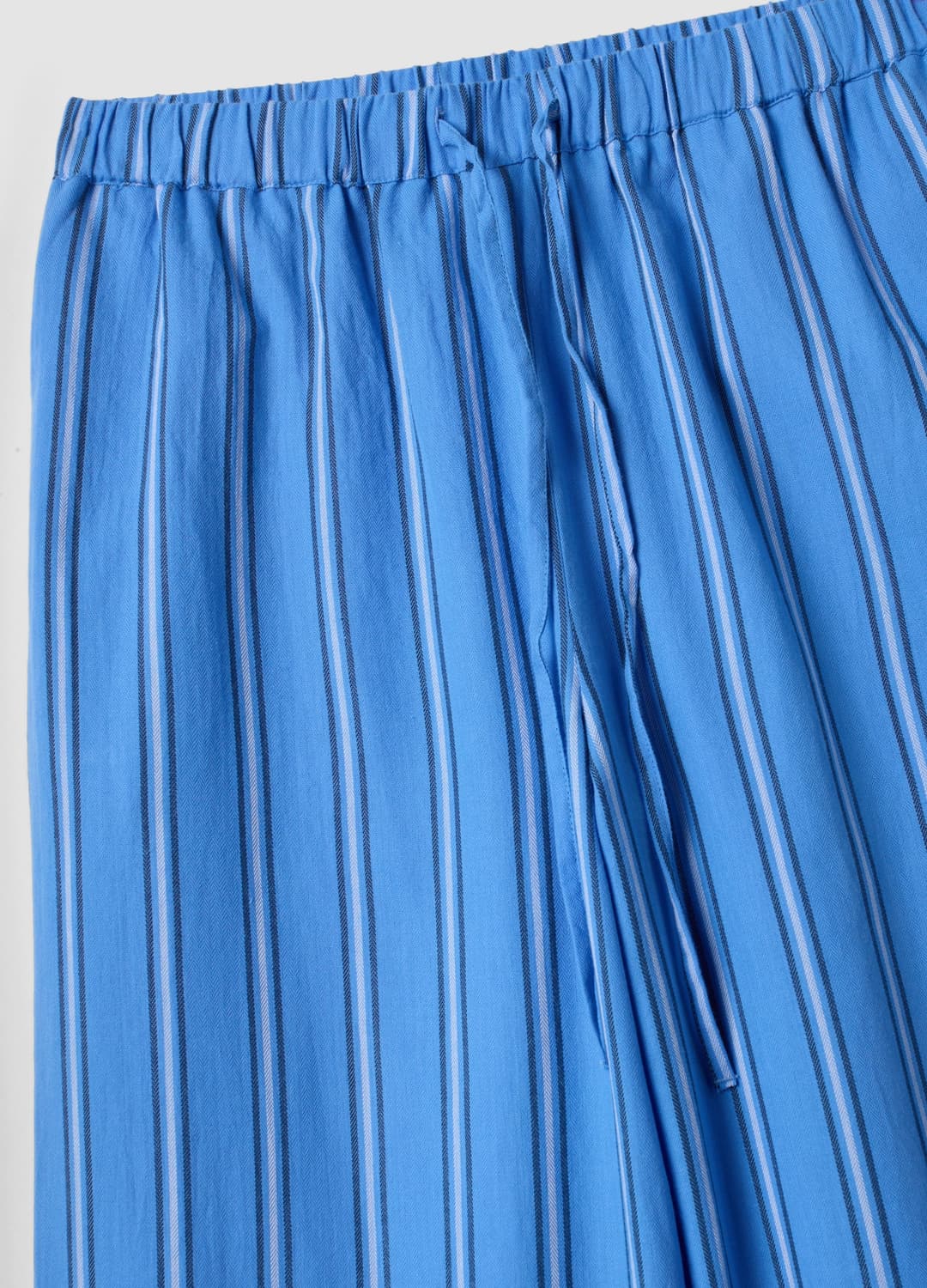 Pantaloni Copricostume Blu In Puro Cotone A Righe | OVS Pantaloni Copricostume Blu In Puro Cotone A Righe - 5 | OVS