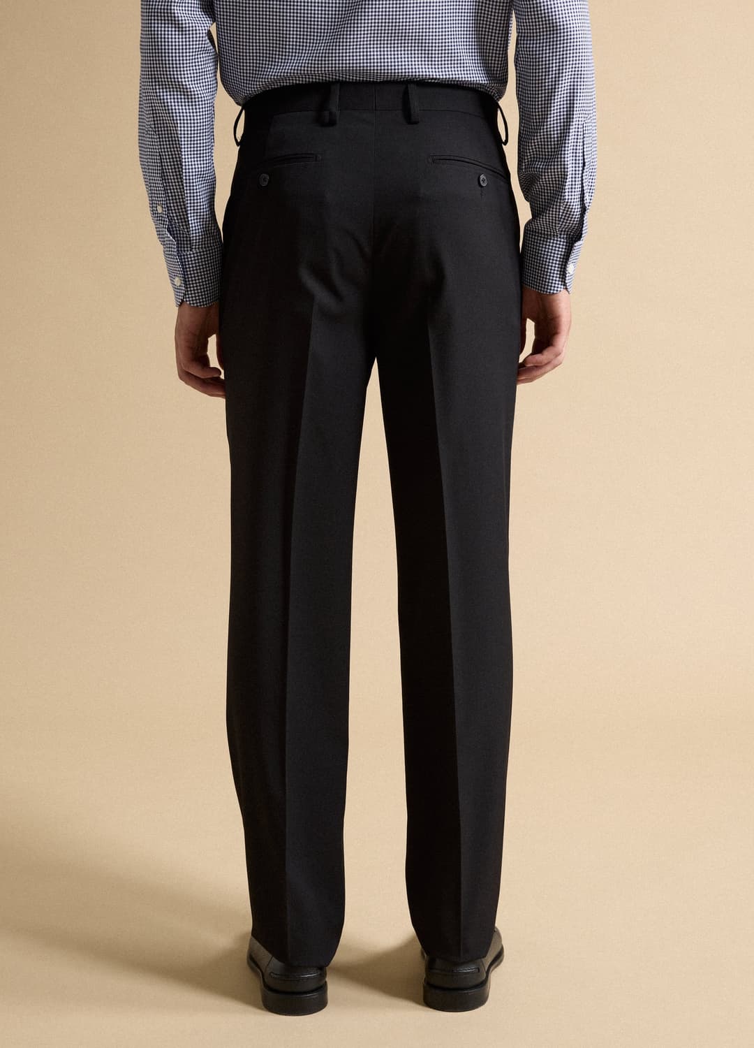 Pantaloni Formali Neri In Viscosa Elasticizzata Regular Fit | OVS Pantaloni Formali Neri In Viscosa Elasticizzata Regular Fit - 2 | OVS