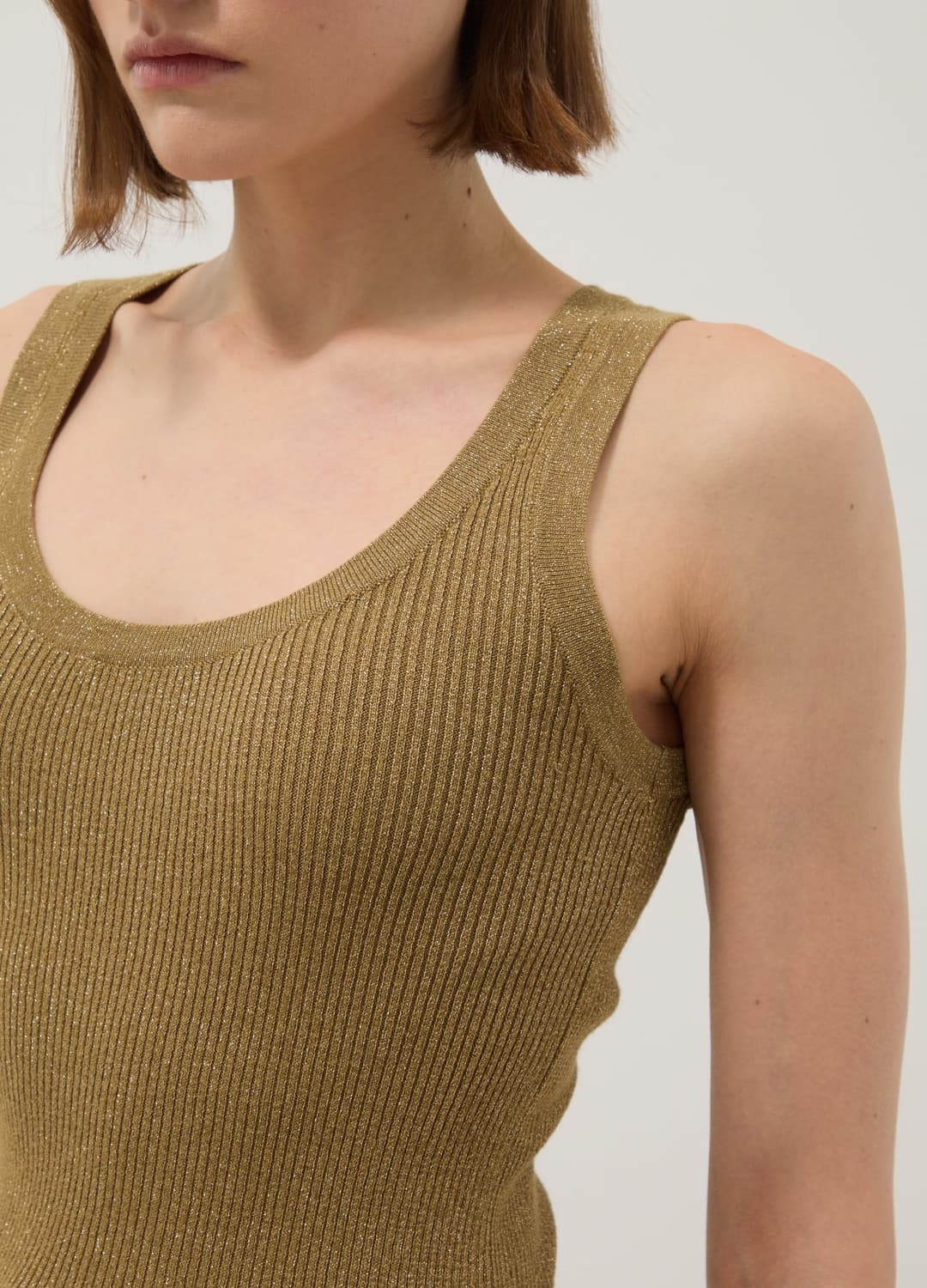 Braunes Tanktop Aus Viskosemischung | OVS Braunes Tanktop Aus Viskosemischung - 9 | OVS