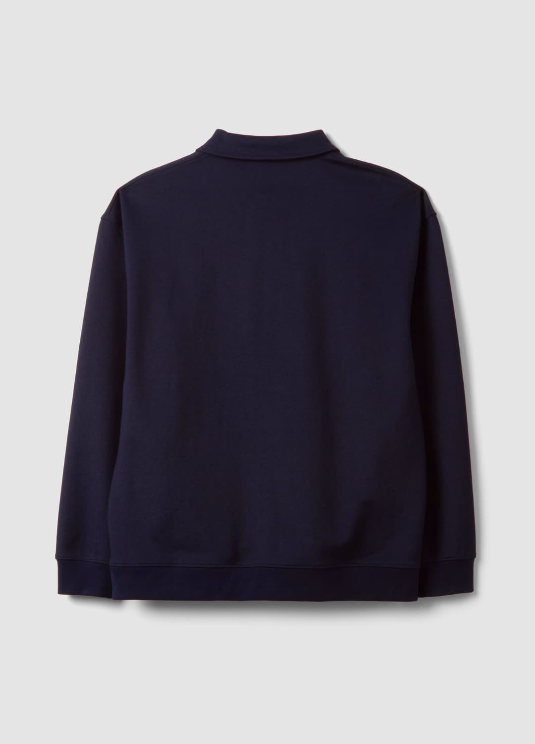 Felpa Blu In Tessuto Elasticizzato Con Collo Polo Relaxed Fit | OVS Felpa Blu In Tessuto Elasticizzato Con Collo Polo Relaxed Fit - 6 | OVS