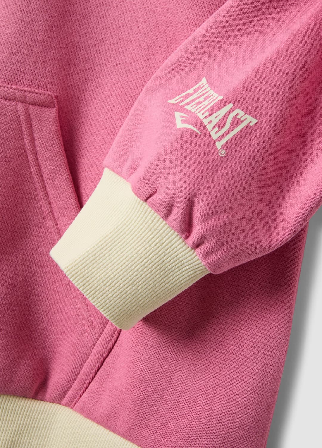 Felpa Rosa Con Cappuccio In Misto Cotone Con Logo | OVS Felpa Rosa Con Cappuccio In Misto Cotone Con Logo - 1 | OVS