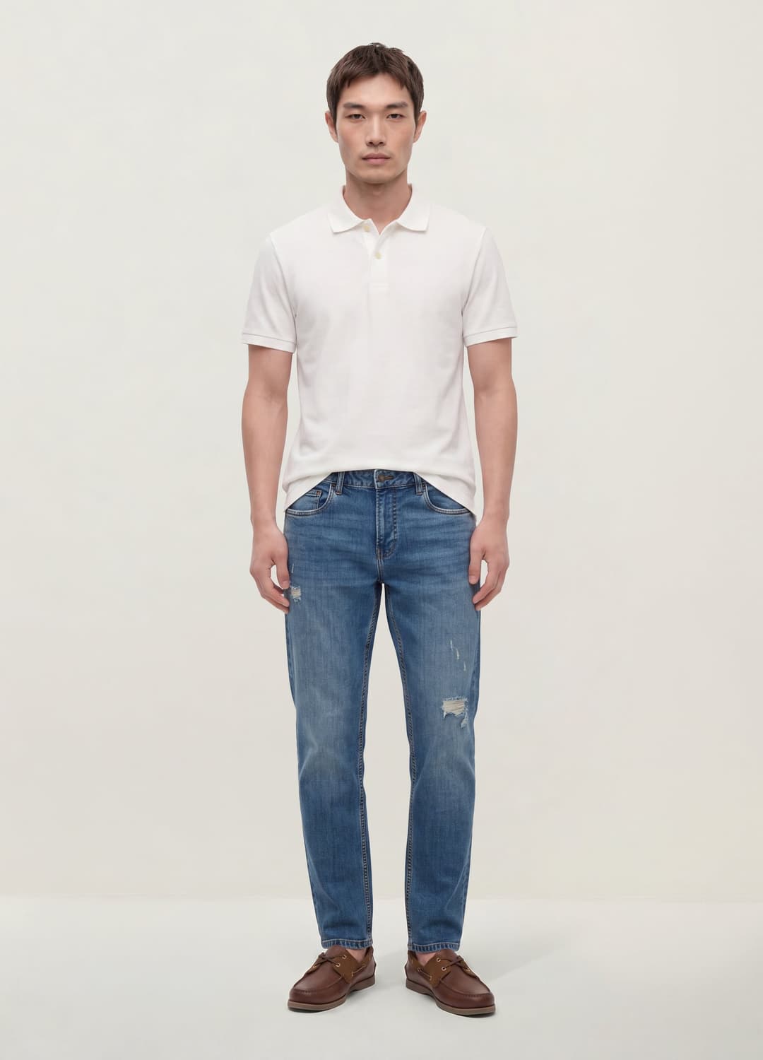 Dunkelblaue Denim-jeans Aus Stretch-baumwolle | OVS Dunkelblaue Denim-jeans Aus Stretch-baumwolle - 7 | OVS