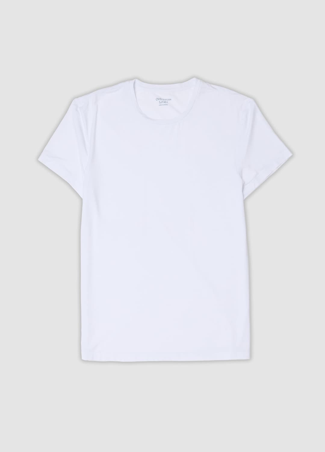 Schwarzes T-shirt Aus Elastischem Modal Mit Rundhalsausschnitt | OVS Schwarzes T-shirt Aus Elastischem Modal Mit Rundhalsausschnitt - 0 | OVS