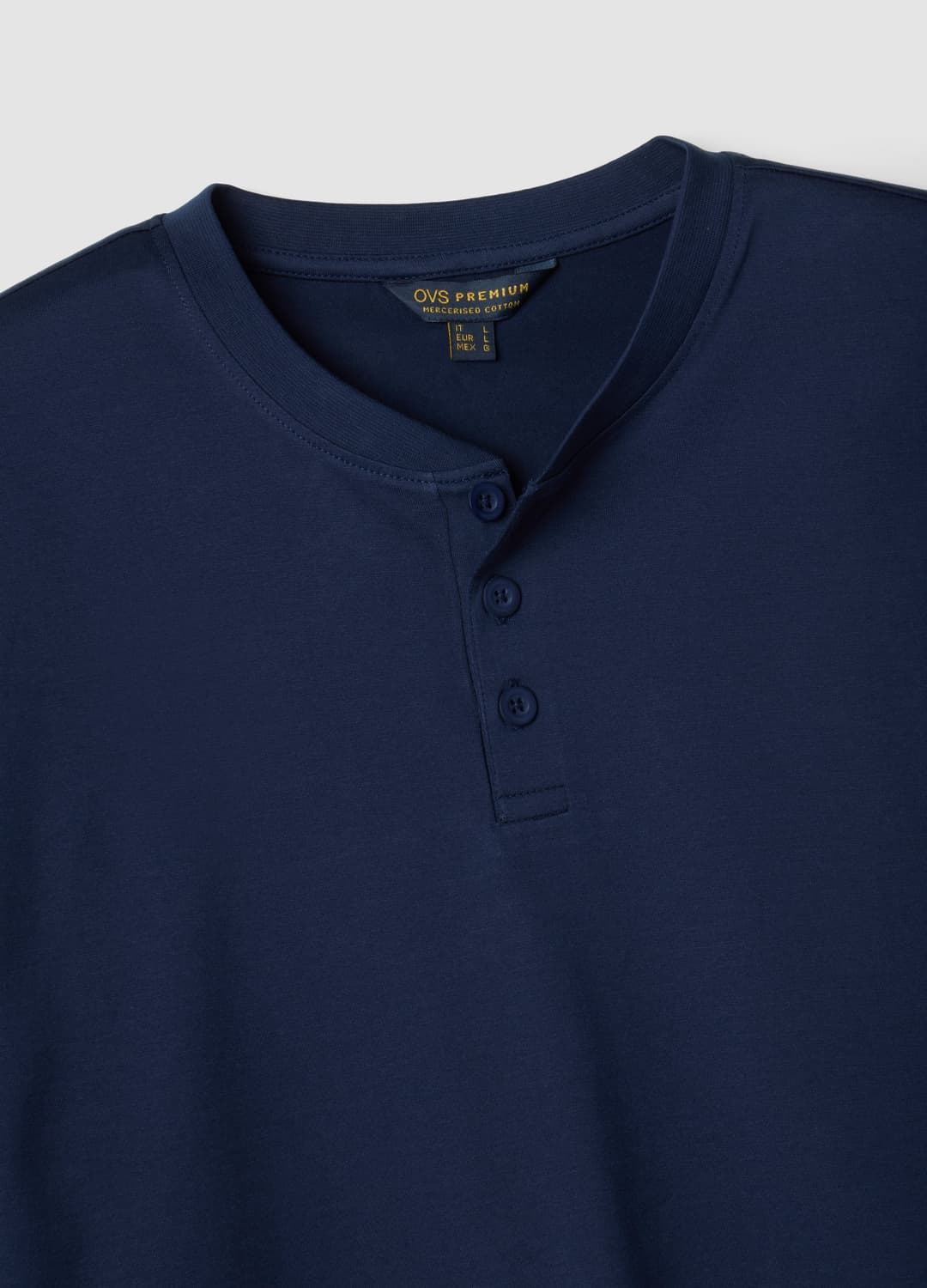 Pigiama Blu In Puro Cotone Organico Con Scollo Serafino Regular Fit | OVS Pigiama Blu In Puro Cotone Organico Con Scollo Serafino Regular Fit - 12 | OVS