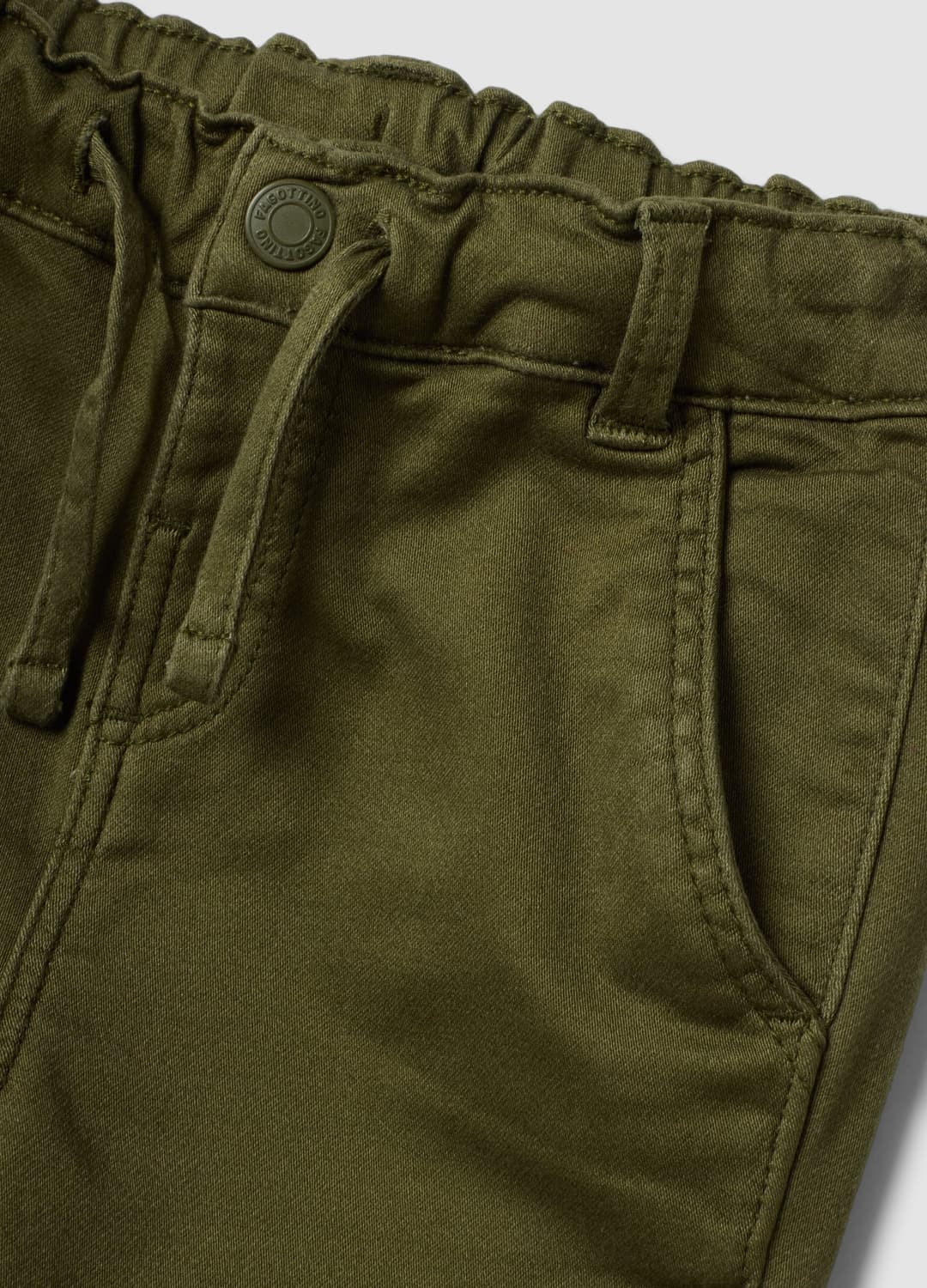 Pantaloni Jogger Verdi In Cotone Elasticizzato Con Coulisse Over Fit Per Bimbo | OVS Pantaloni Jogger Verdi In Cotone Elasticizzato Con Coulisse Over Fit Per Bimbo - 2 | OVS