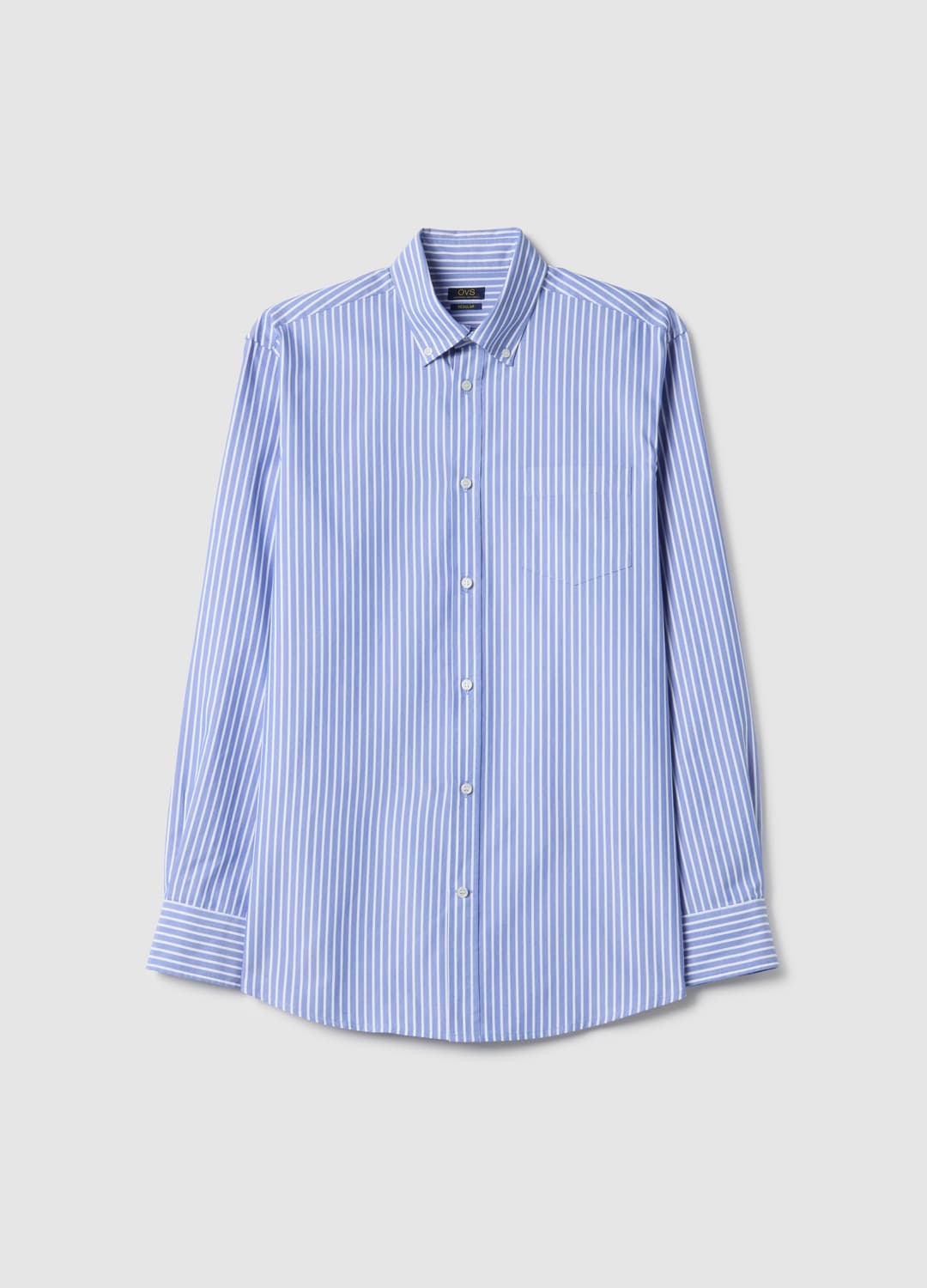 Camicia A Righe Regular Fit In Tessuto Coolmax® | OVS Camicia A Righe Regular Fit In Tessuto Coolmax® - 4 | OVS