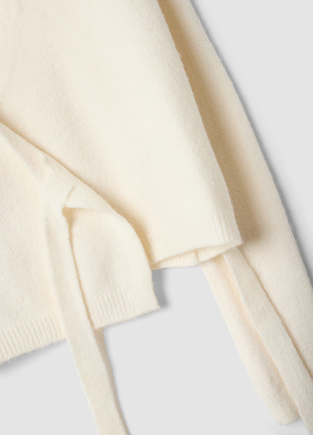 Cardigan Bianco A Portafoglio Con Scollo Profondo A V | OVS Cardigan Bianco A Portafoglio Con Scollo Profondo A V - 5 | OVS