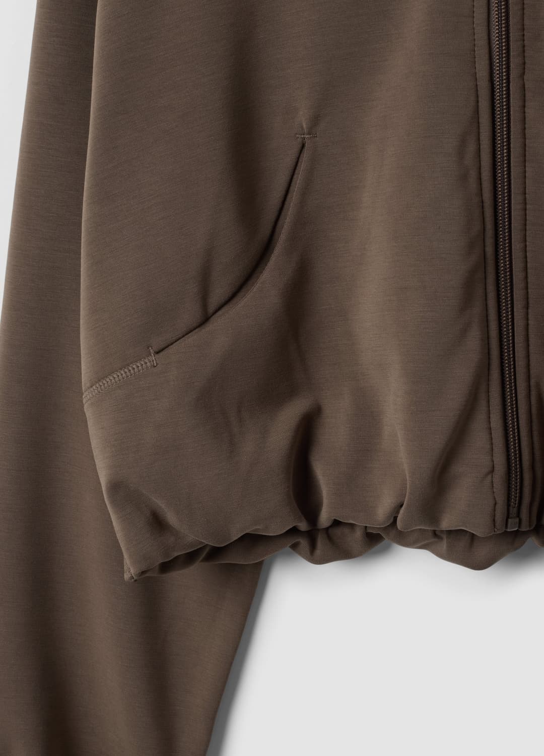 Full-zip Verde Corta In Tessuto Soft-touch Con Collo Rialzato Altavia Studio | OVS Full-zip Verde Corta In Tessuto Soft-touch Con Collo Rialzato Altavia Studio - 8 | OVS