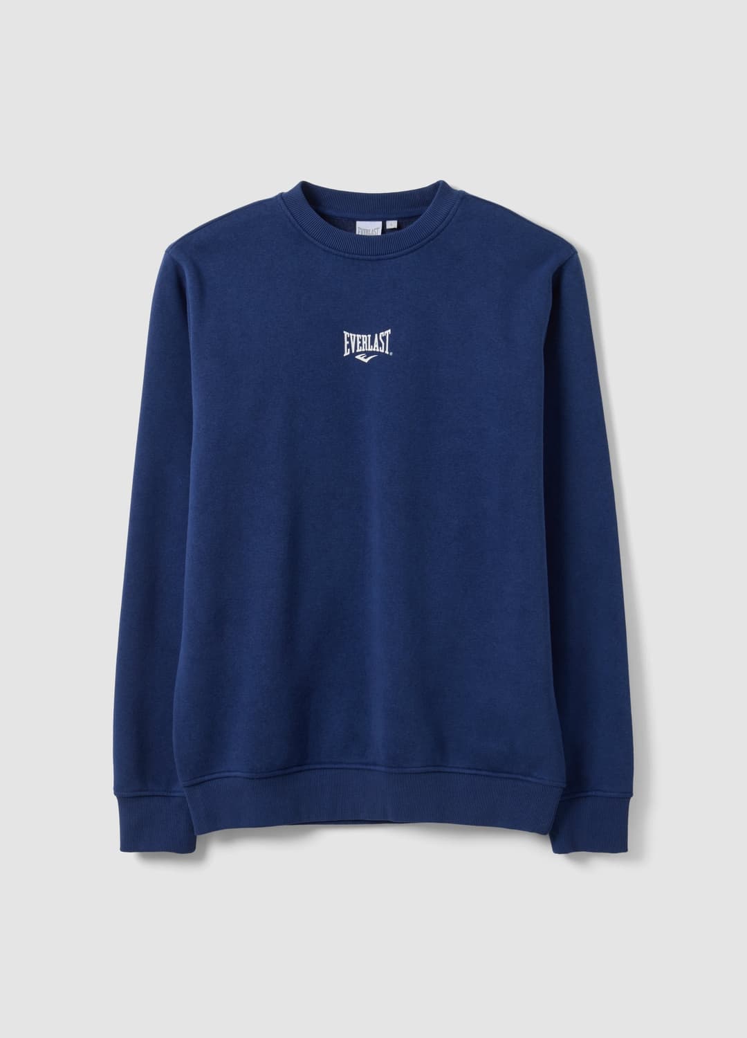 Felpa Blu In Misto Cotone Con Girocollo E Logo | OVS Felpa Blu In Misto Cotone Con Girocollo E Logo - 4 | OVS