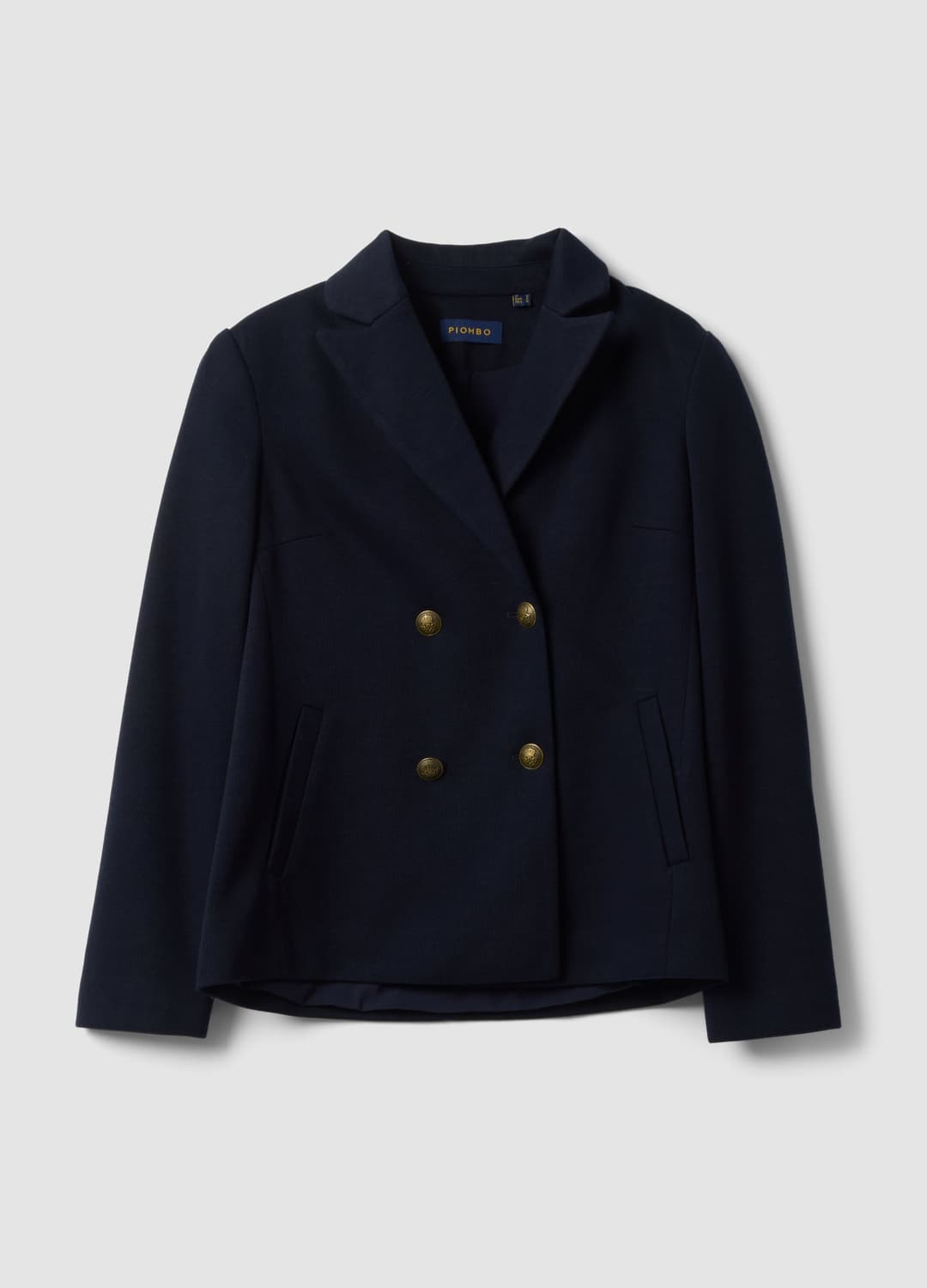 Blazer Blu Regular Fit Doppiopetto Con Rever Classico | OVS Blazer Blu Regular Fit Doppiopetto Con Rever Classico - 4 | OVS