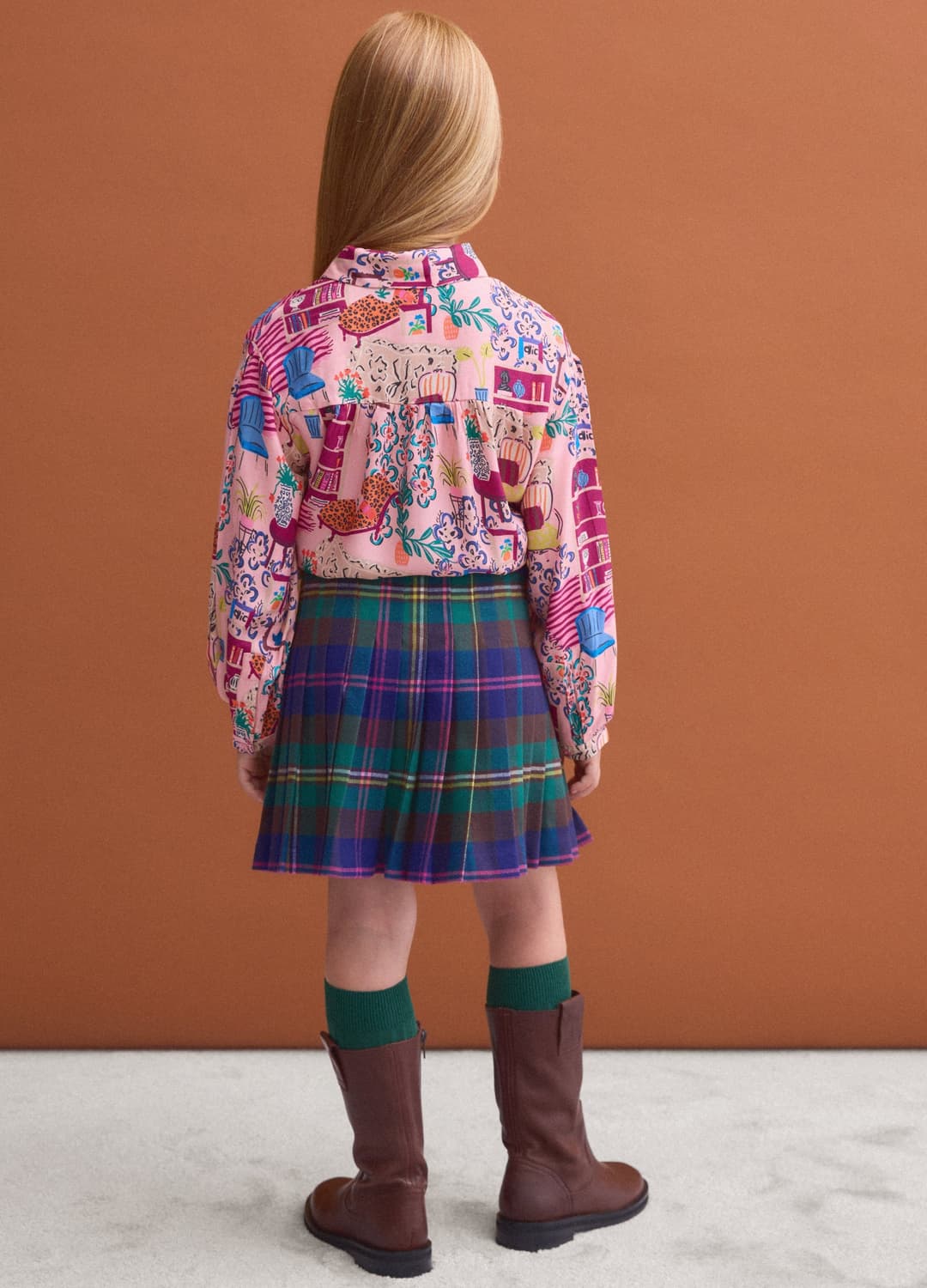 Gonna Multicolor In Viscosa Elasticizzata A Quadri Per Bambina | OVS Gonna Multicolor In Viscosa Elasticizzata A Quadri Per Bambina - 2 | OVS