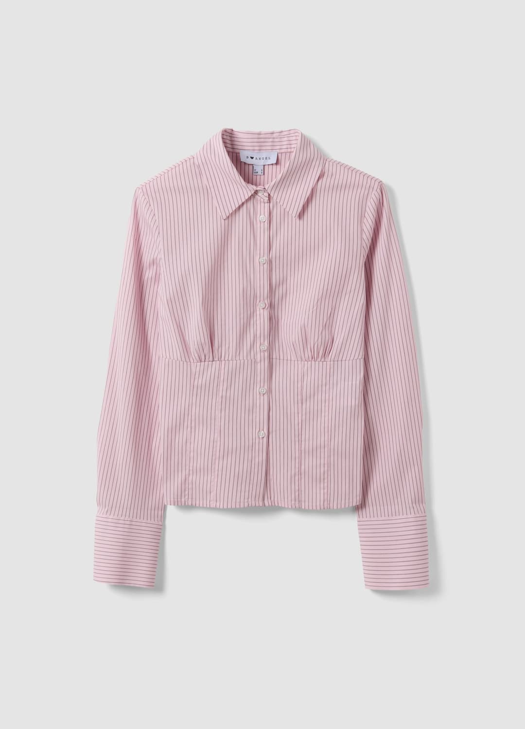 Camicia Rosa A Righe In Cotone Elasticizzato Slim Fit | OVS Camicia Rosa A Righe In Cotone Elasticizzato Slim Fit - 4 | OVS