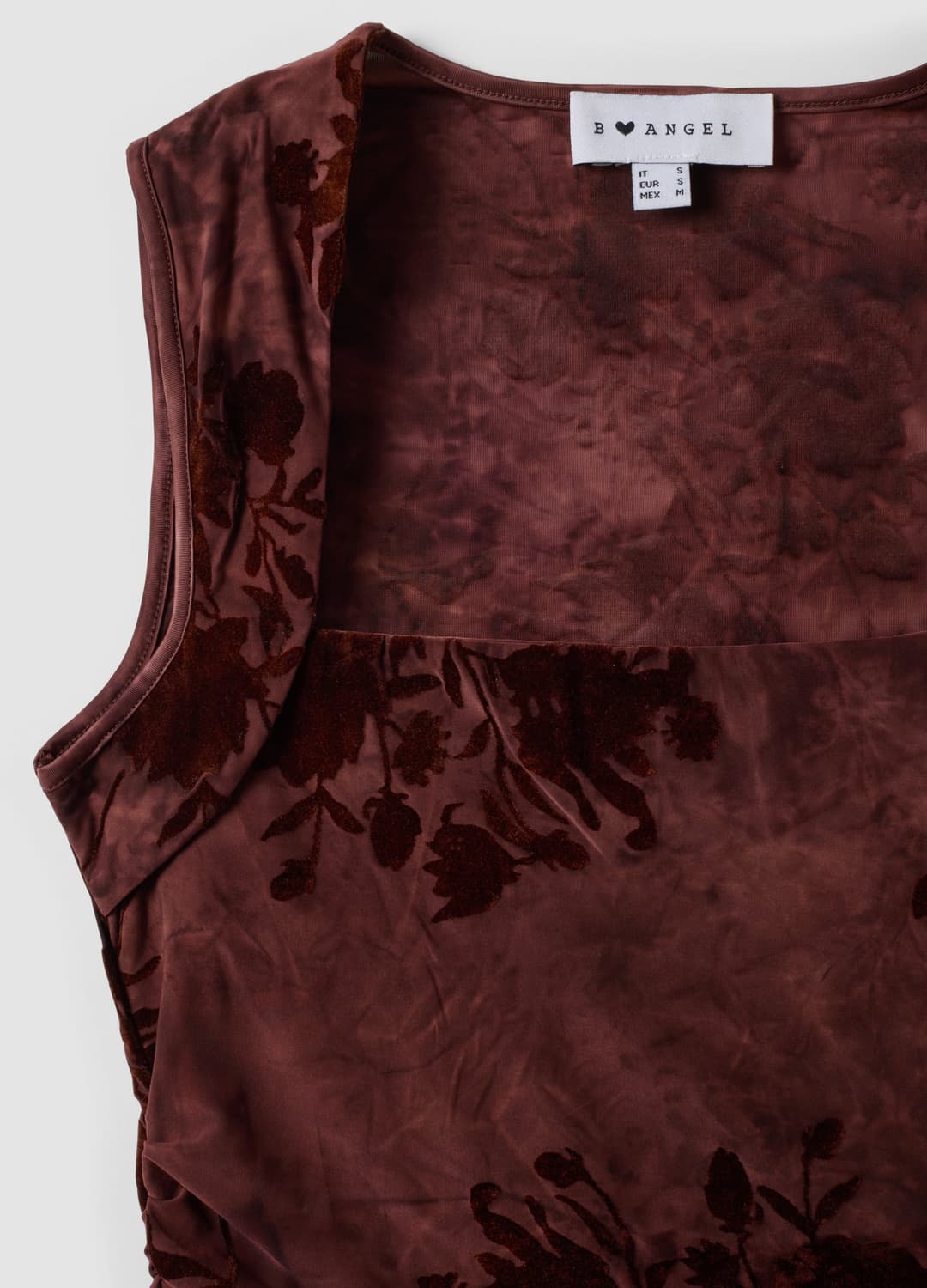 Top Fitted Rosso In Tessuto Elasticizzato Con Fantasia Floreale | OVS Top Fitted Rosso In Tessuto Elasticizzato Con Fantasia Floreale - 6 | OVS
