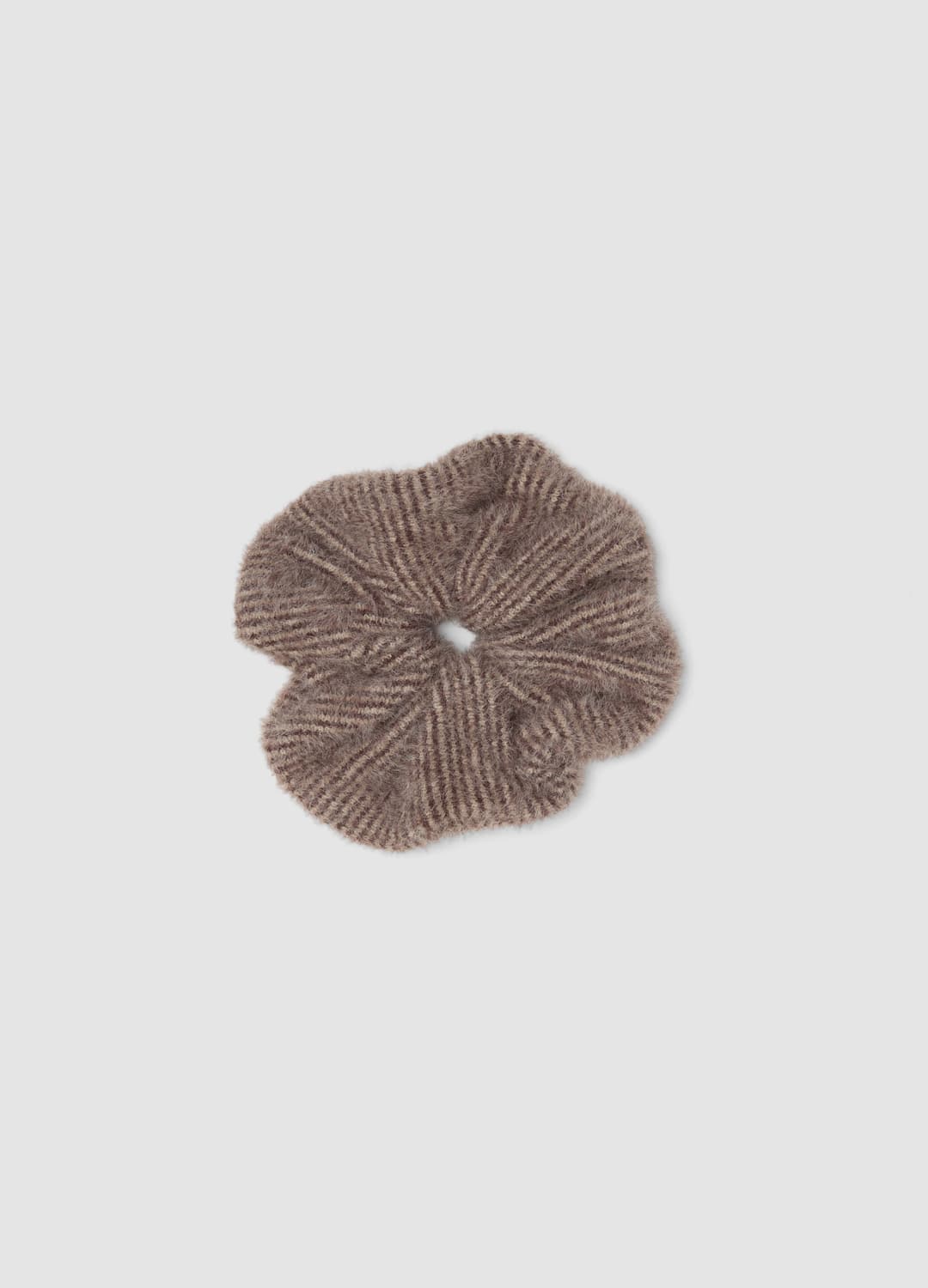 Braunes Scrunchie Mit Teddy-effekt | OVS Braunes Scrunchie Mit Teddy-effekt - 0 | OVS