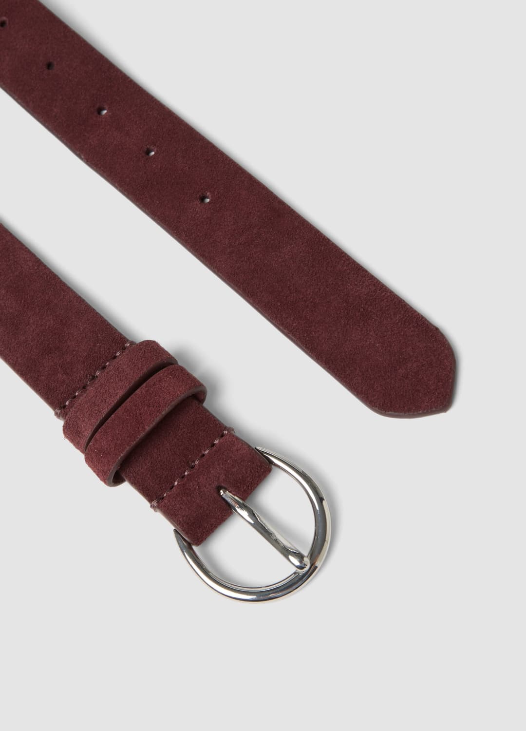 Cintura Rossa In Vera Pelle Con Fibbia Ovale | OVS Cintura Rossa In Vera Pelle Con Fibbia Ovale - 1 | OVS