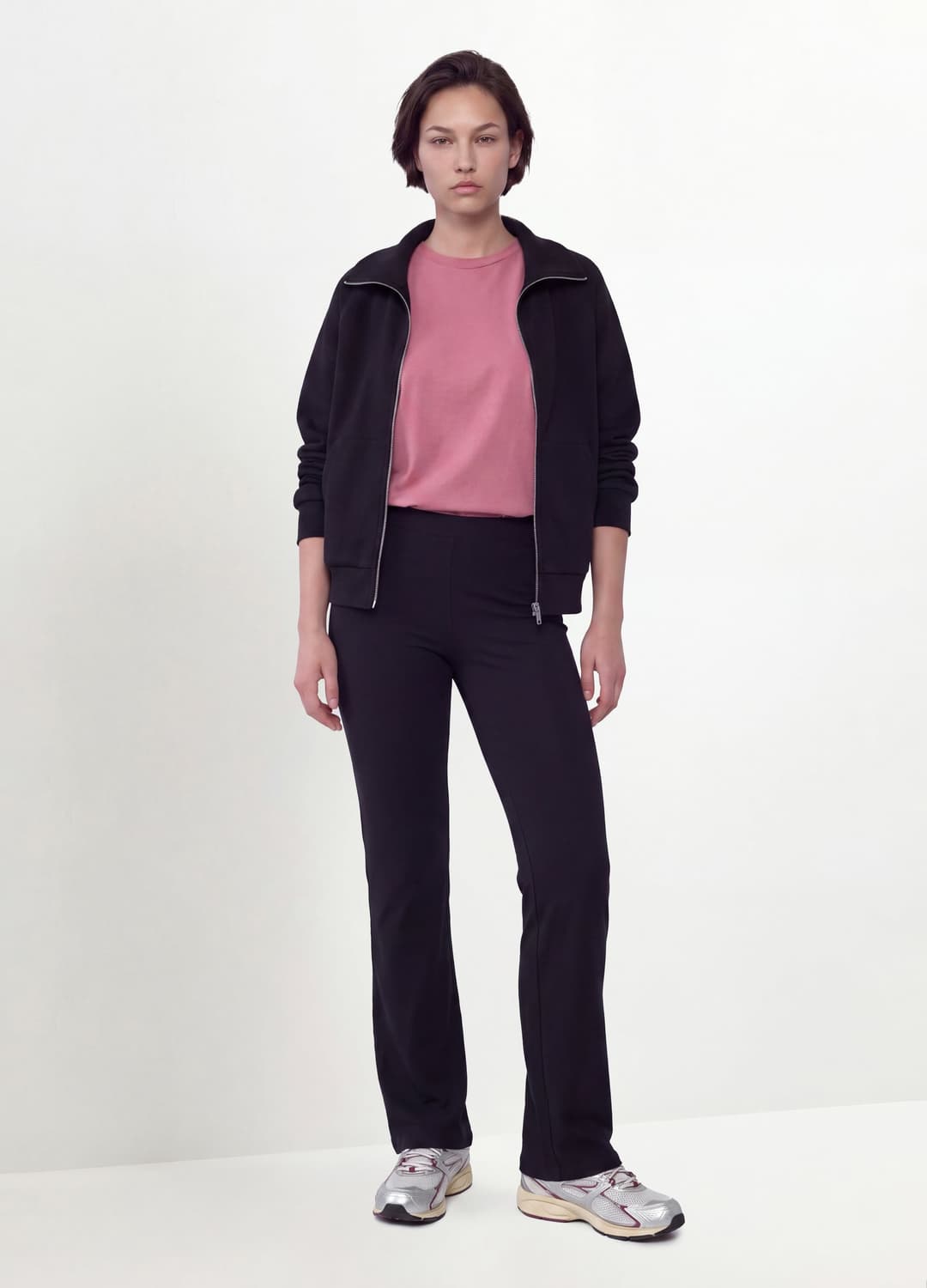 Leggings Neri Flare In Cotone Elasticizzato | OVS Leggings Neri Flare In Cotone Elasticizzato - 0 | OVS