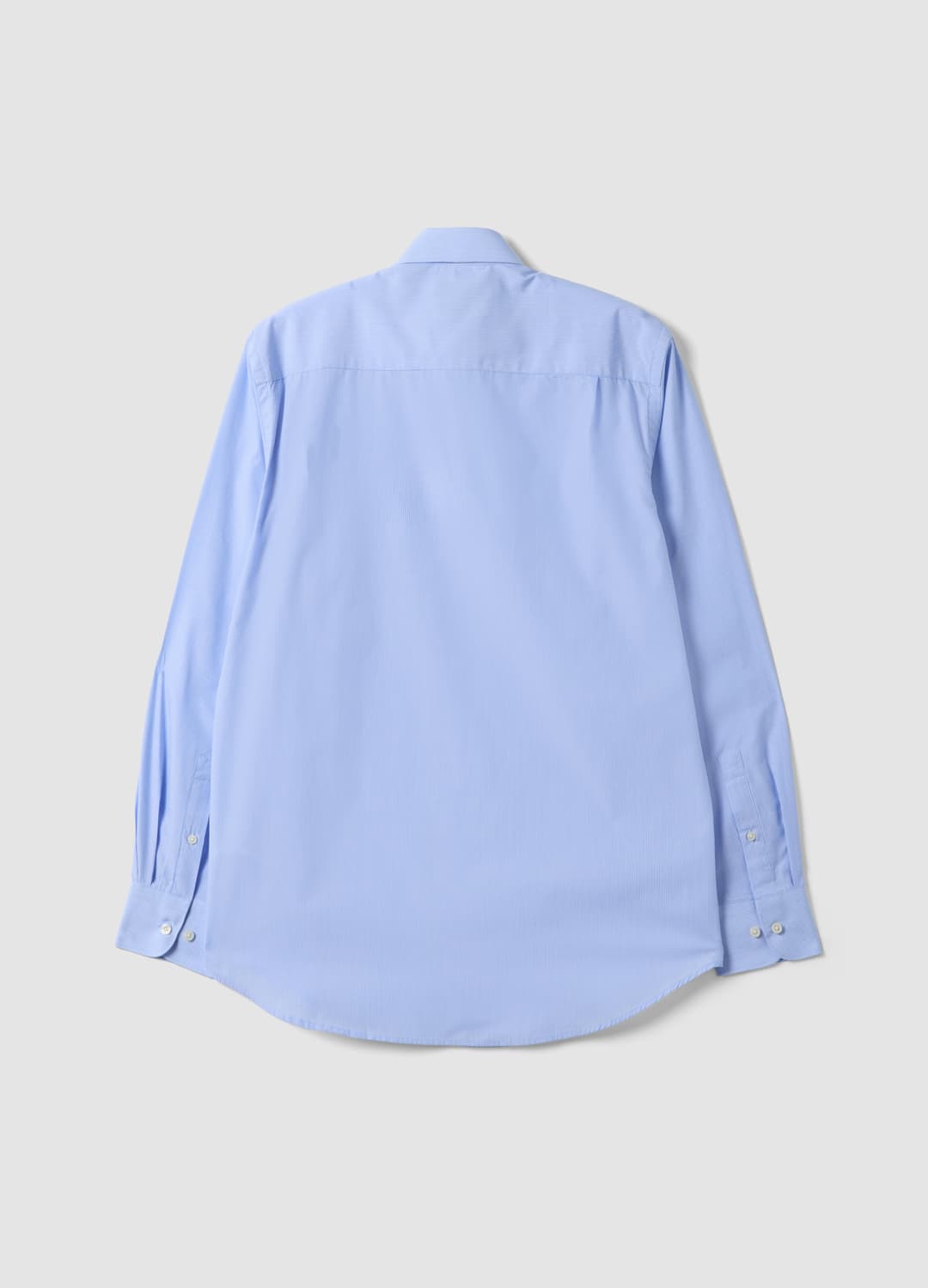 Camicia Azzurra In Misto Cotone A Righe Sottili Easy Iron Regular Fit | OVS Camicia Azzurra In Misto Cotone A Righe Sottili Easy Iron Regular Fit - 6 | OVS
