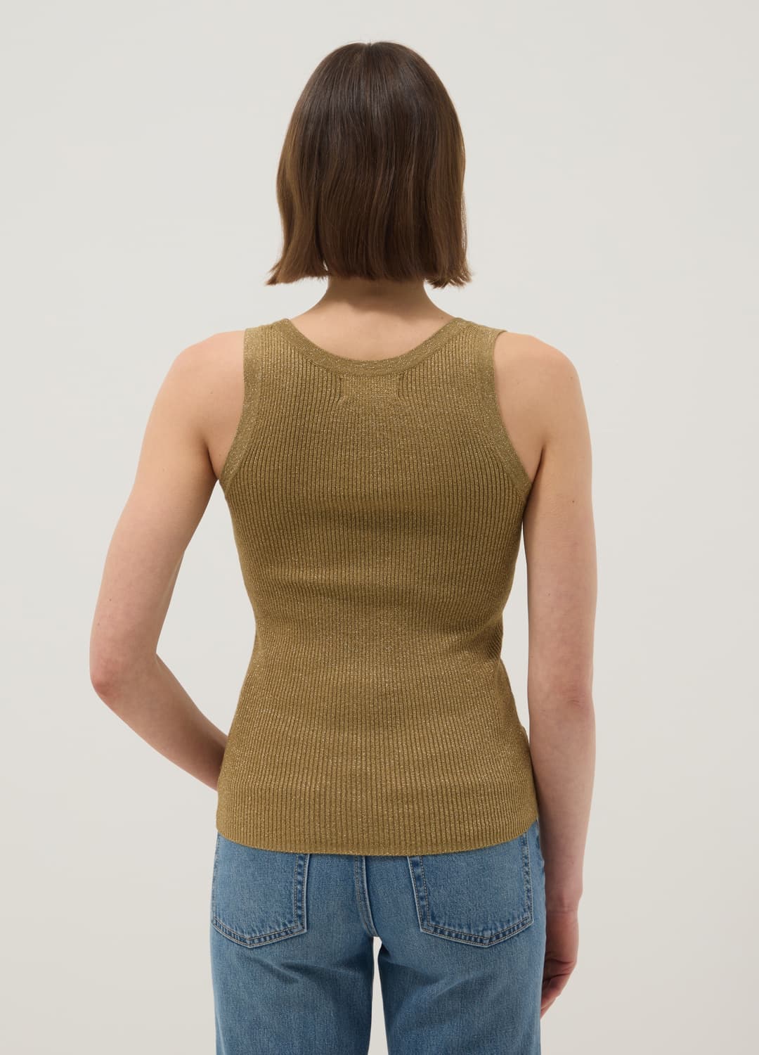 Braunes Tanktop Aus Viskosemischung | OVS Braunes Tanktop Aus Viskosemischung - 8 | OVS
