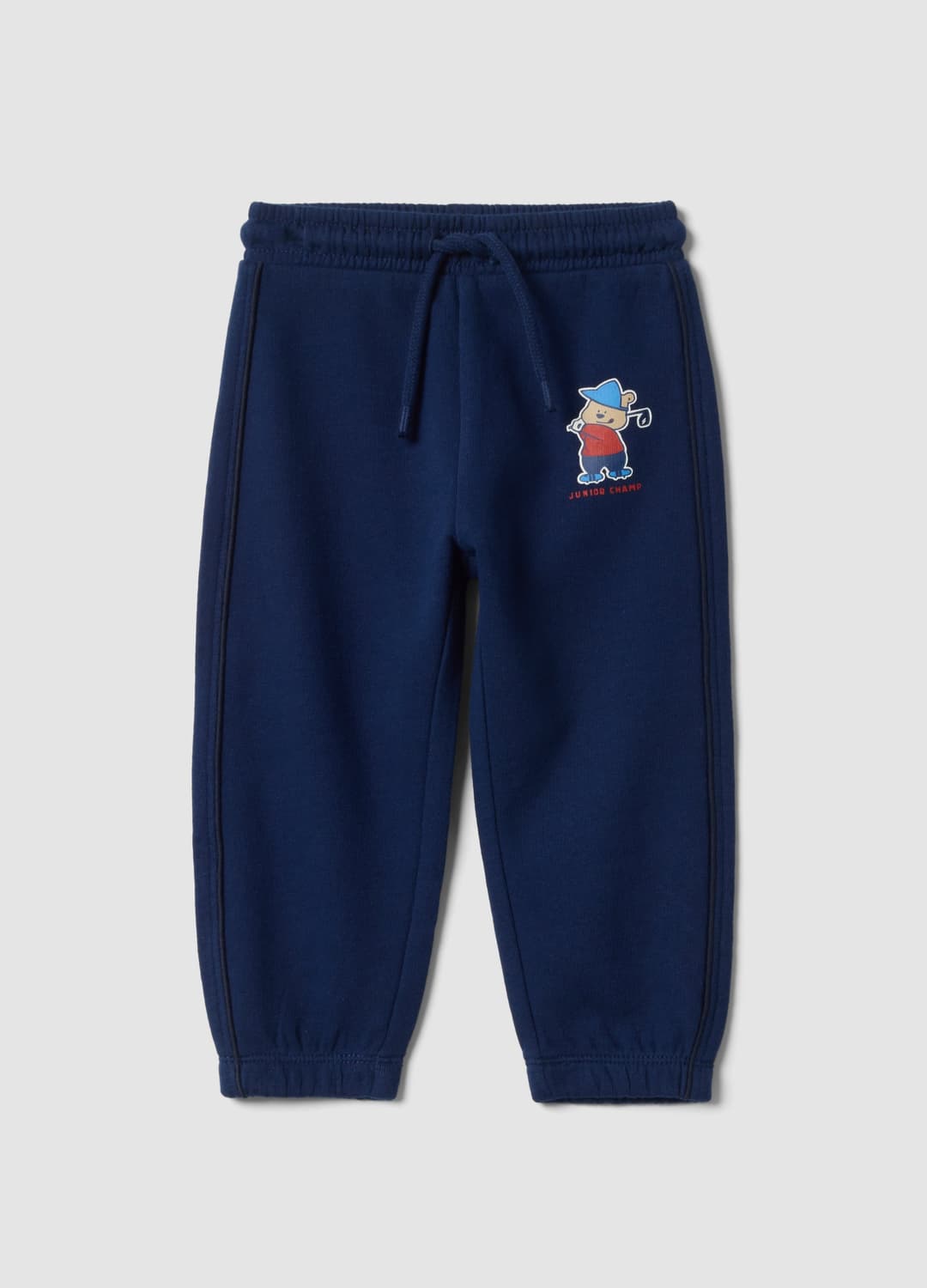 Pantaloni Jogger Blu In Puro Cotone | OVS Pantaloni Jogger Blu In Puro Cotone - 0 | OVS