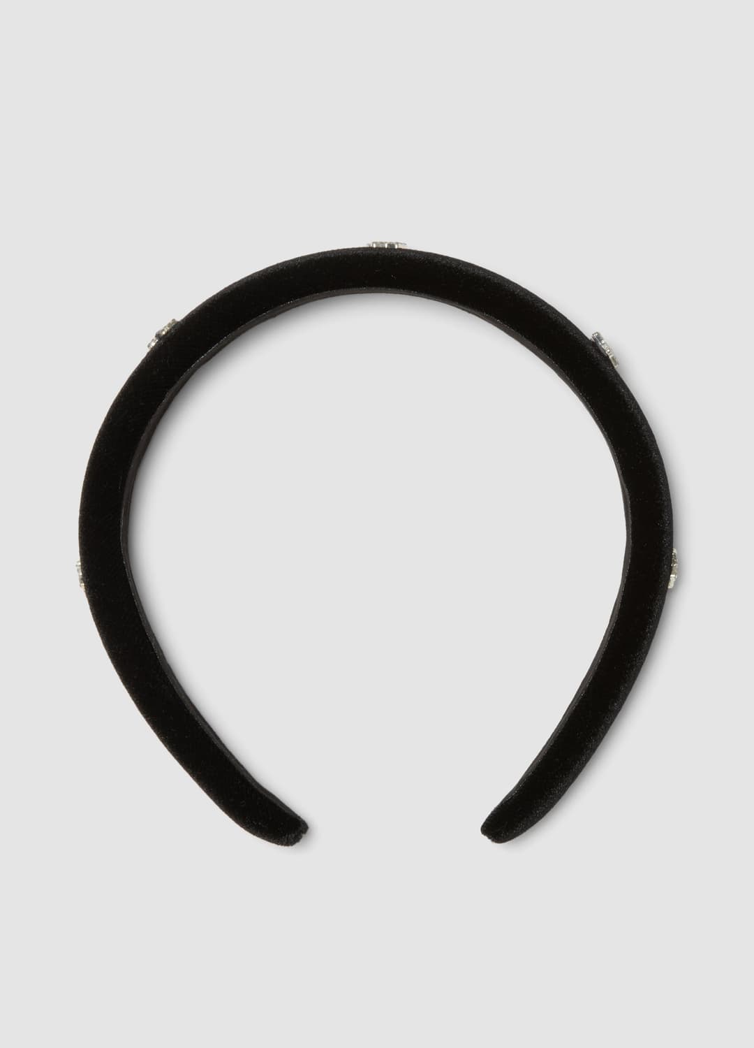 Cerchietto Nero Con Stelline Applicate Per Bambina | OVS Cerchietto Nero Con Stelline Applicate Per Bambina - 1 | OVS