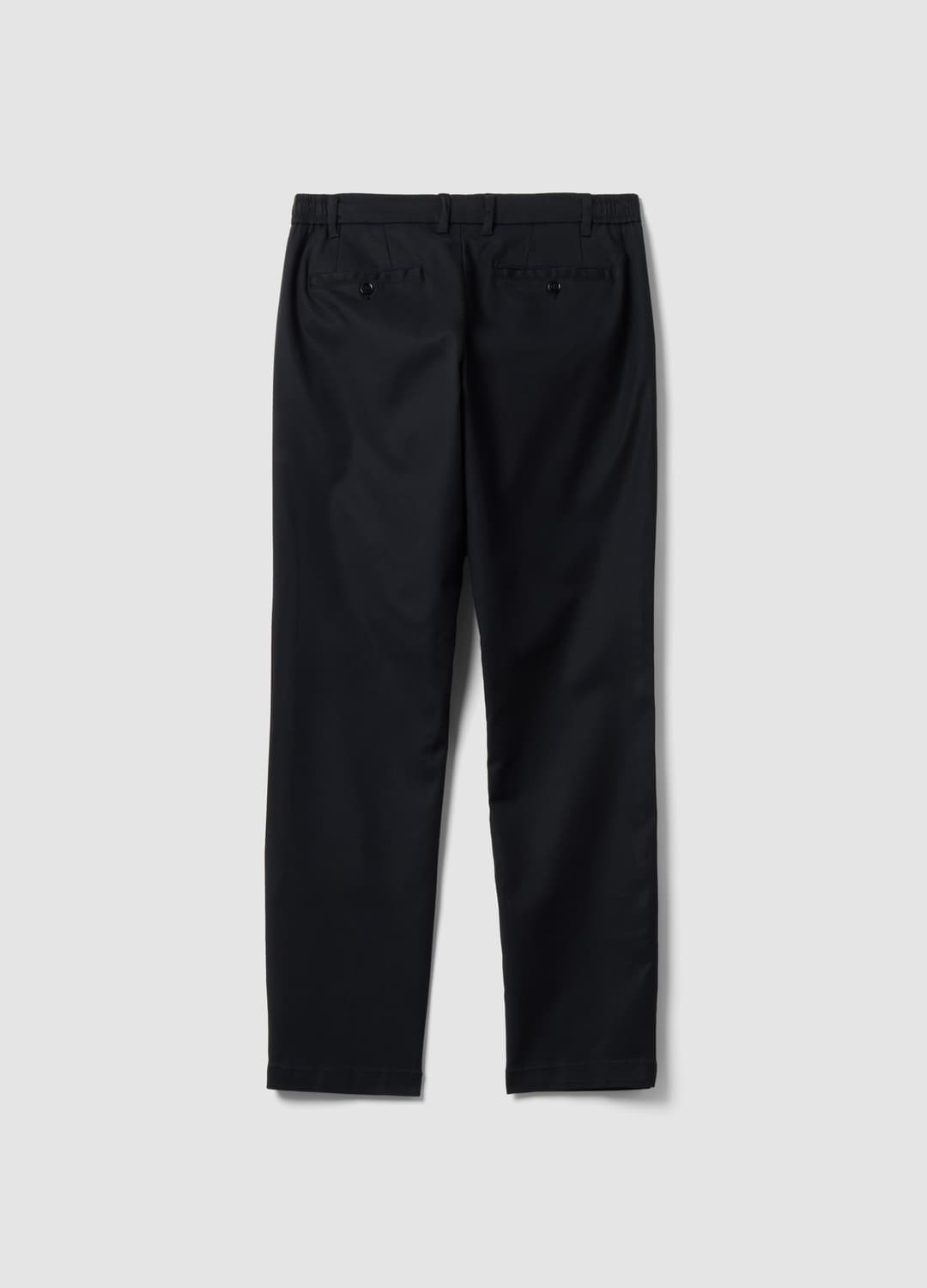 Schwarze Slim-fit Chinohose Aus Lyocell Und Stretch-baumwolle | OVS Schwarze Slim-fit Chinohose Aus Lyocell Und Stretch-baumwolle - 2 | OVS