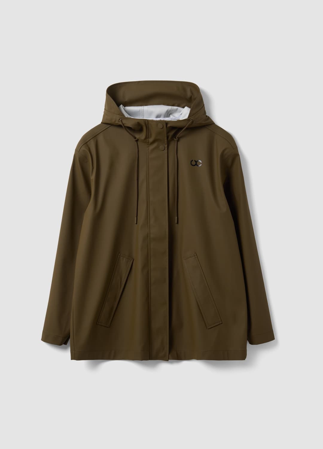 Rote Regenjacke Mit Reissverschluss Und Kapuze | OVS Rote Regenjacke Mit Reissverschluss Und Kapuze - 4 | OVS