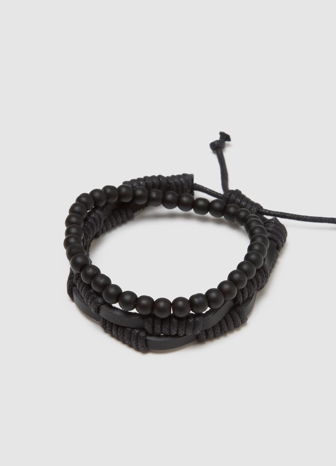 Bipack Bracciali In Vera Pelle Nera | OVS Bipack Bracciali In Vera Pelle Nera - 2 | OVS