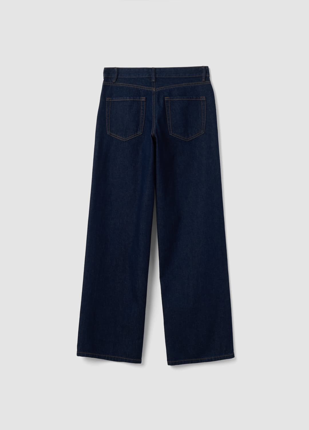 Hellblaue Denim-jeans Mit Wide Leg Aus 100 % Baumwolle | OVS Hellblaue Denim-jeans Mit Wide Leg Aus 100 % Baumwolle - 12 | OVS