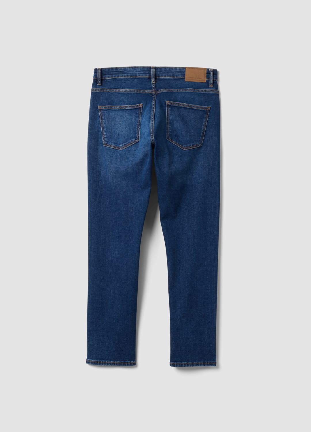 Blaue Slim-fit-jeans Aus Stretch-baumwolle | OVS Blaue Slim-fit-jeans Aus Stretch-baumwolle - 12 | OVS