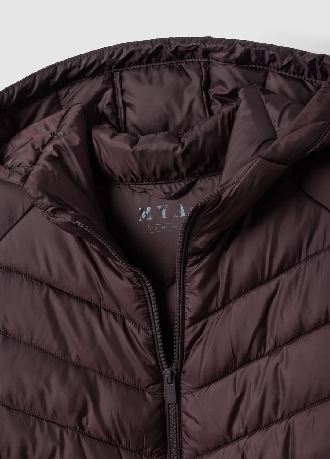 Giacca Ultralight Viola Trapuntata Con Cappuccio E Zip Regular Fit | OVS Giacca Ultralight Viola Trapuntata Con Cappuccio E Zip Regular Fit - 5 | OVS