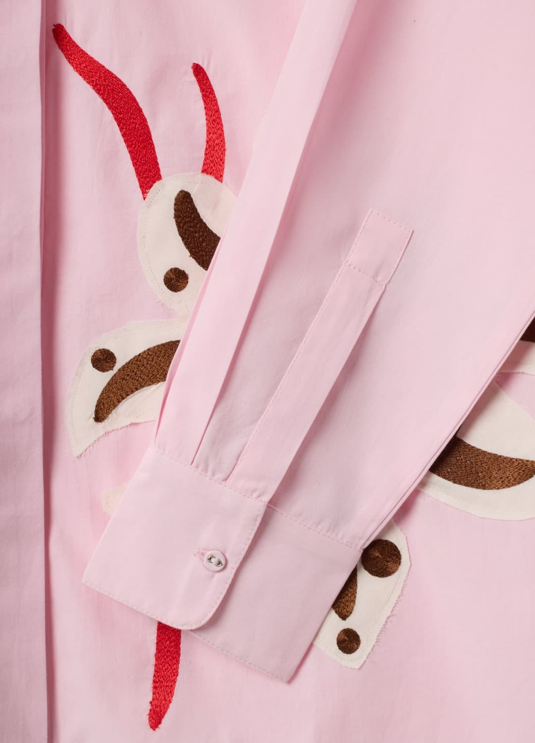 Camicia Rosa In Popeline Di Puro Cotone Con Stampa Floreale Regular Fit | OVS Camicia Rosa In Popeline Di Puro Cotone Con Stampa Floreale Regular Fit - 5 | OVS
