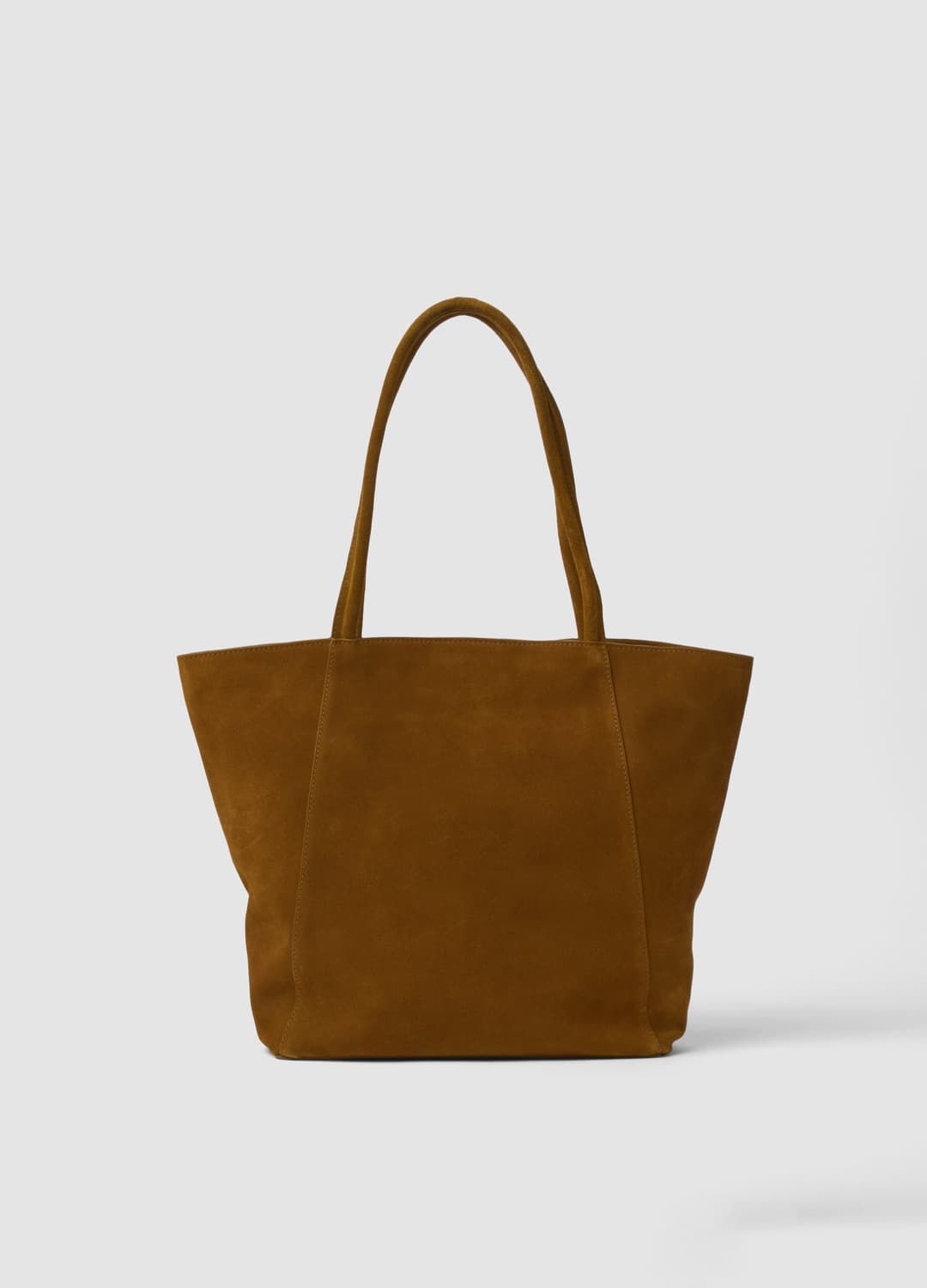 Borsa Marrone In Vera Pelle Con Doppi Manici | OVS Borsa Marrone In Vera Pelle Con Doppi Manici - 2 | OVS