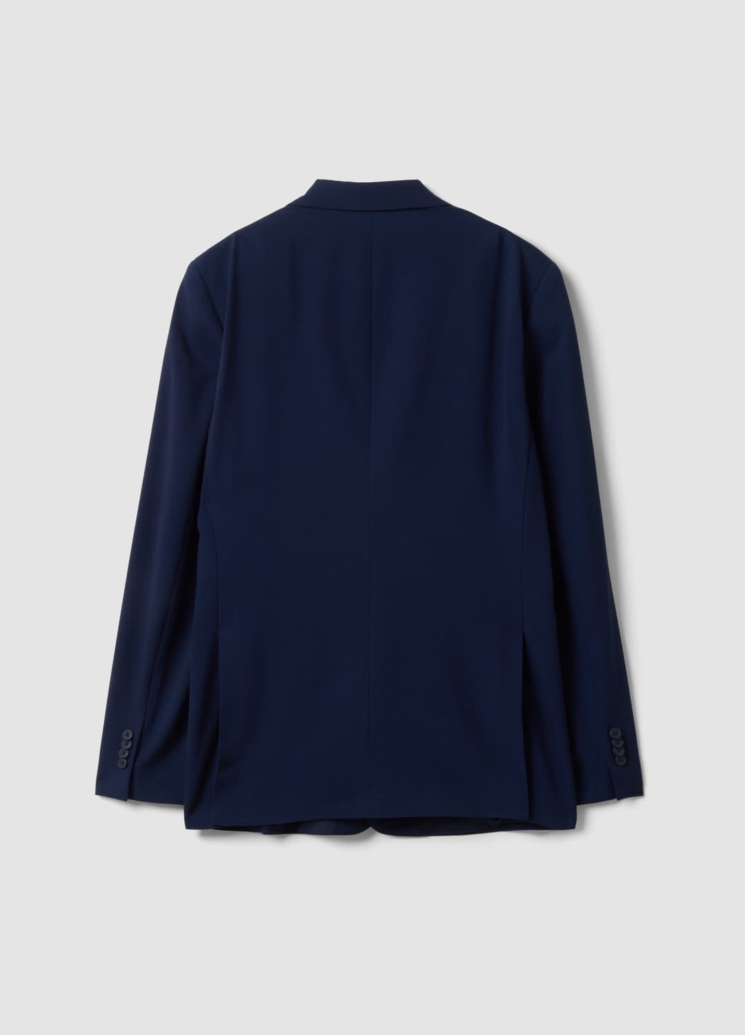 Blazer Blu In Viscosa Elasticizzata Slim Fit Con Rever Classici | OVS Blazer Blu In Viscosa Elasticizzata Slim Fit Con Rever Classici - 2 | OVS