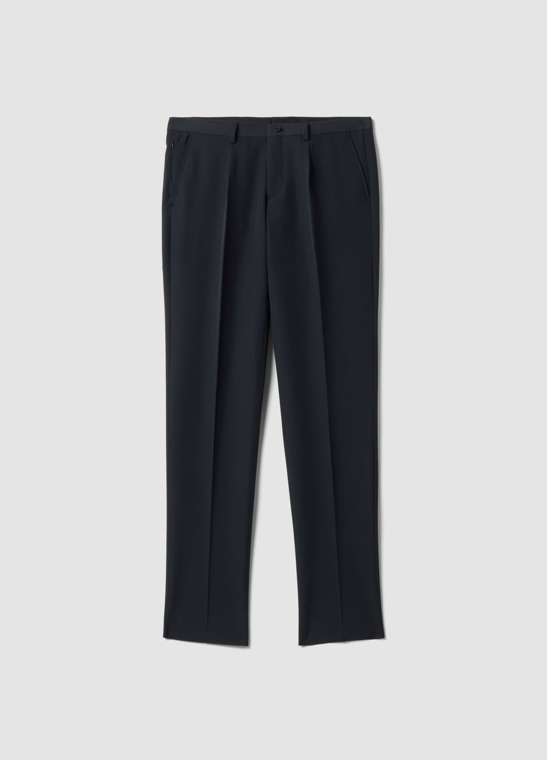 Pantaloni Formali Blu In Twill Di Viscosa Elasticizzata Slim Fit | OVS Pantaloni Formali Blu In Twill Di Viscosa Elasticizzata Slim Fit - 4 | OVS