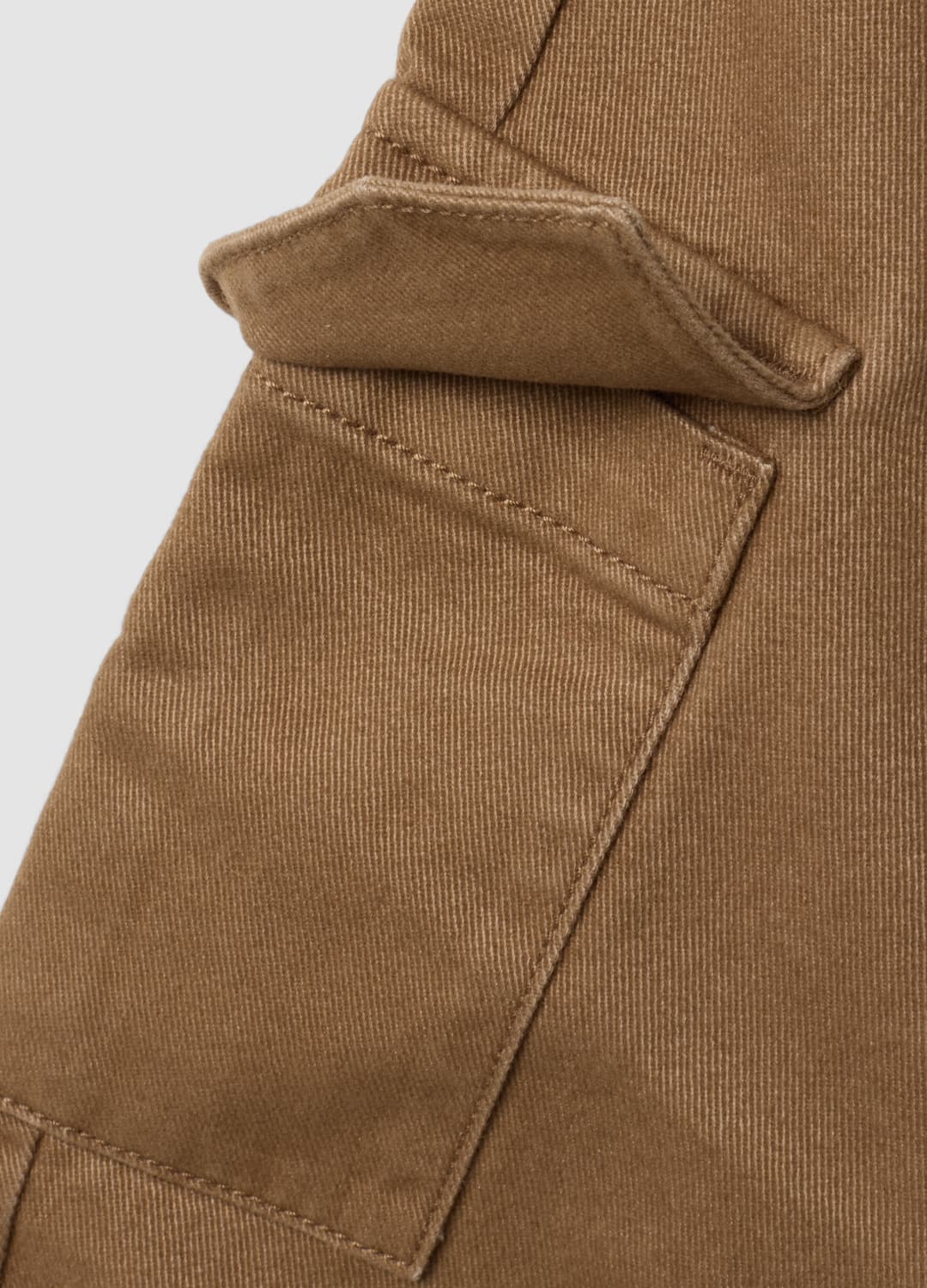 Pantaloni Cargo Marroni In Puro Cotone Per Bimbo | OVS Pantaloni Cargo Marroni In Puro Cotone Per Bimbo - 3 | OVS