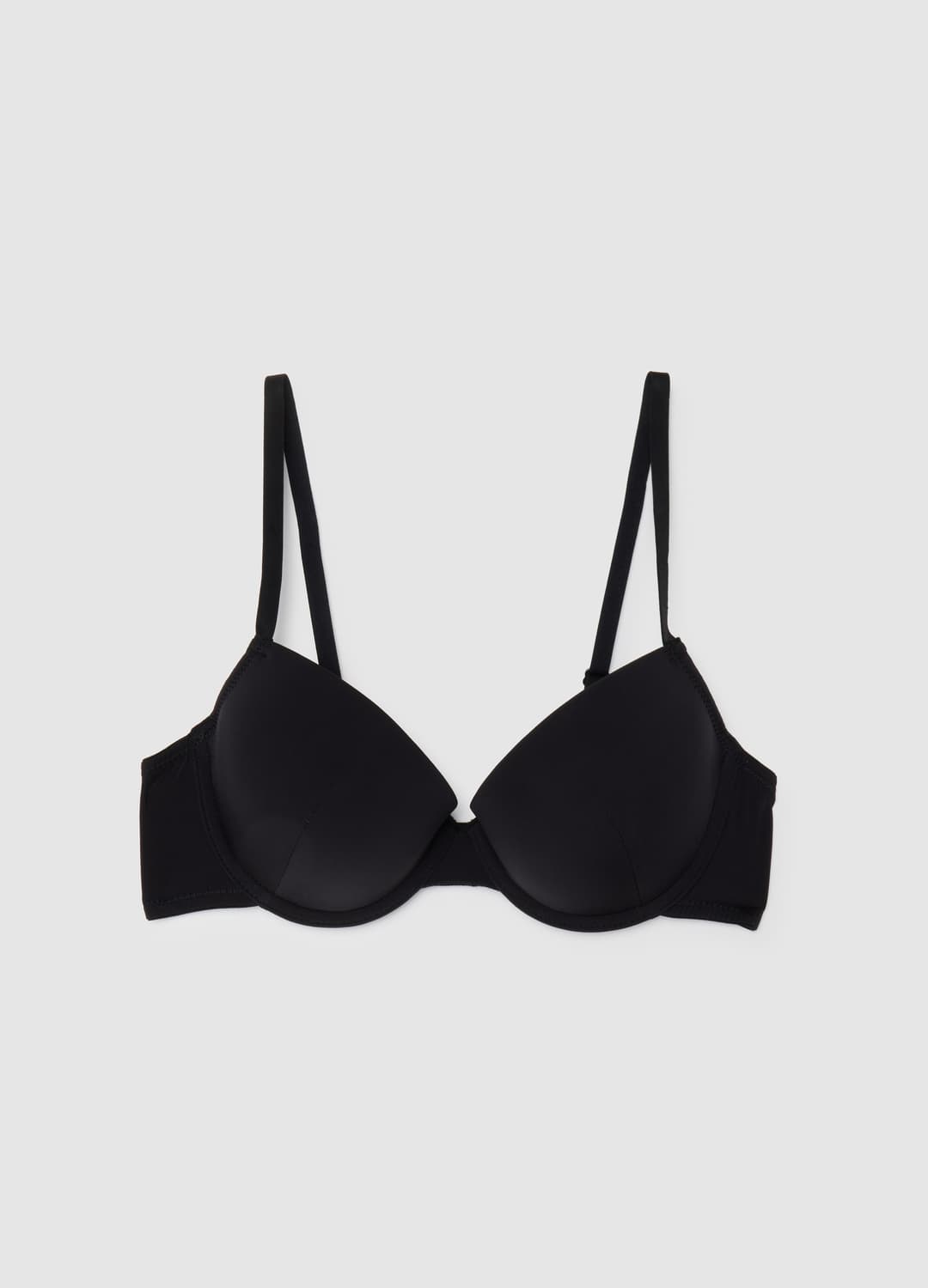 Reggiseno A Balconcino In Tessuto Elasticizzato Nero | OVS Reggiseno A Balconcino In Tessuto Elasticizzato Nero - 4 | OVS