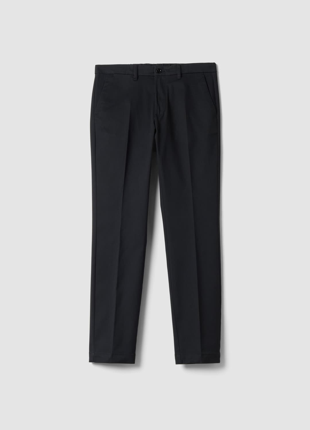 Graue Slim-fit-chinohose Aus Stretch-twill | OVS Graue Slim-fit-chinohose Aus Stretch-twill - 0 | OVS