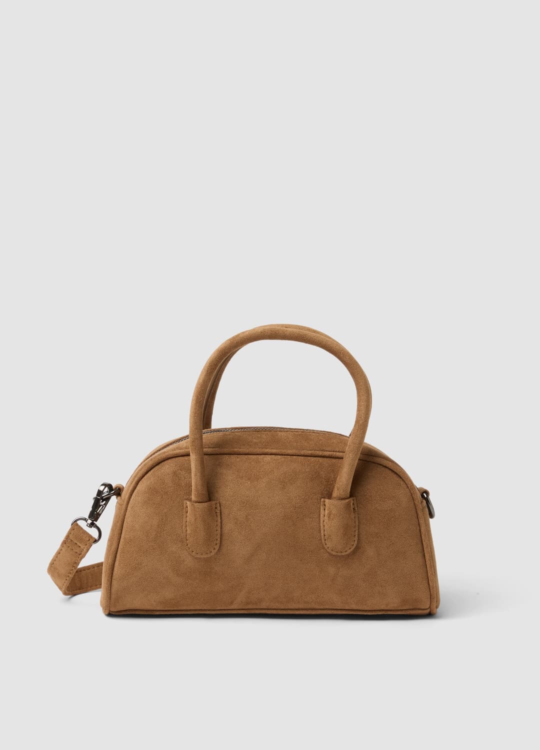 Borsa Marrone A Doppi Manici In Tessuto Elasticizzato | OVS Borsa Marrone A Doppi Manici In Tessuto Elasticizzato - 2 | OVS