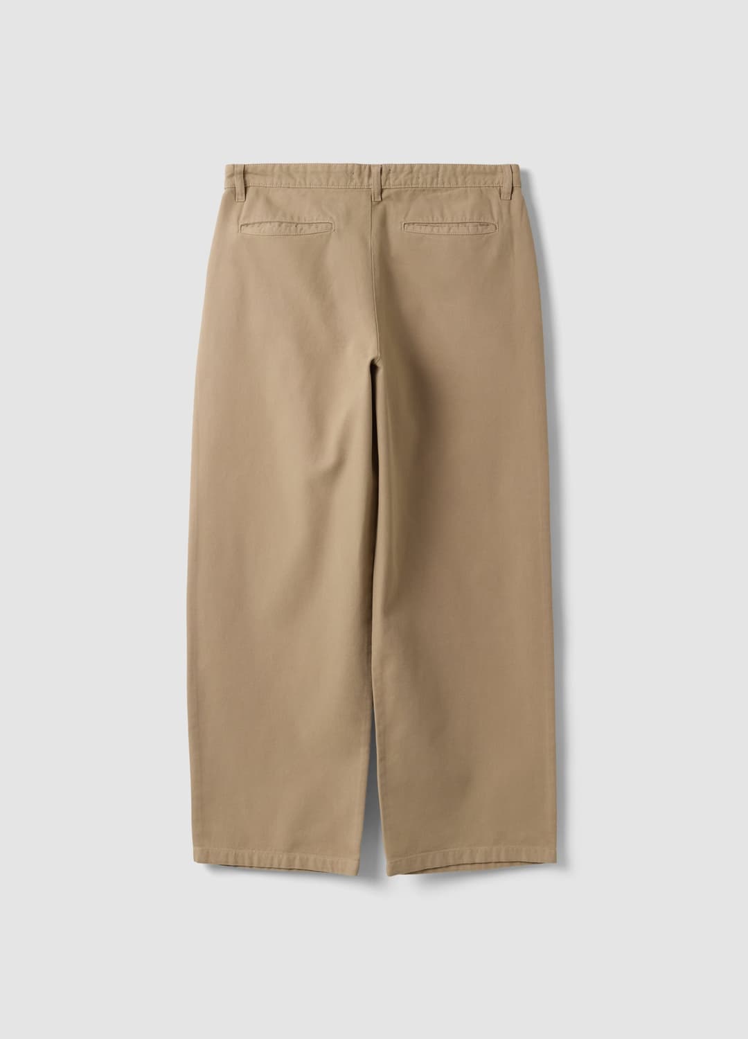 Pantaloni Chino Beige In Puro Cotone Barrel Fit | OVS Pantaloni Chino Beige In Puro Cotone Barrel Fit - 6 | OVS