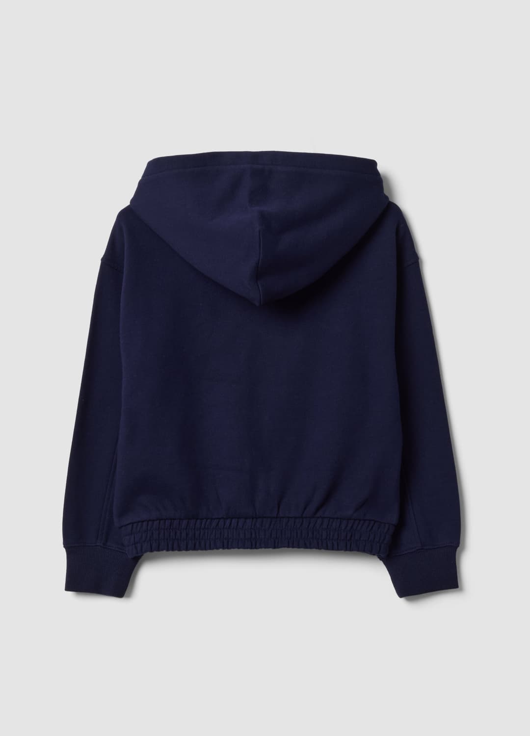 Blaue Kapuzen-sweatjacke Aus Reiner Baumwolle | OVS Blaue Kapuzen-sweatjacke Aus Reiner Baumwolle - 1 | OVS
