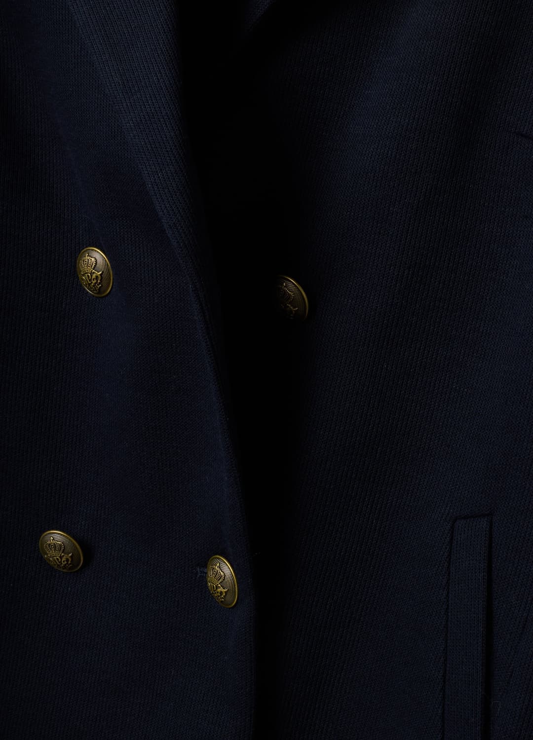 Blazer Blu Regular Fit Doppiopetto Con Rever Classico | OVS Blazer Blu Regular Fit Doppiopetto Con Rever Classico - 6 | OVS