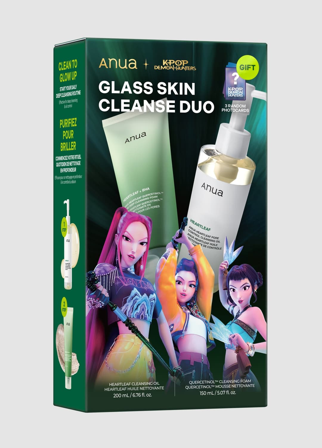 Double Cleansing Duo Set - Anua Kpop Demon Hunters | OVS Double Cleansing Duo Set - Anua Kpop Demon Hunters - 0 | OVS