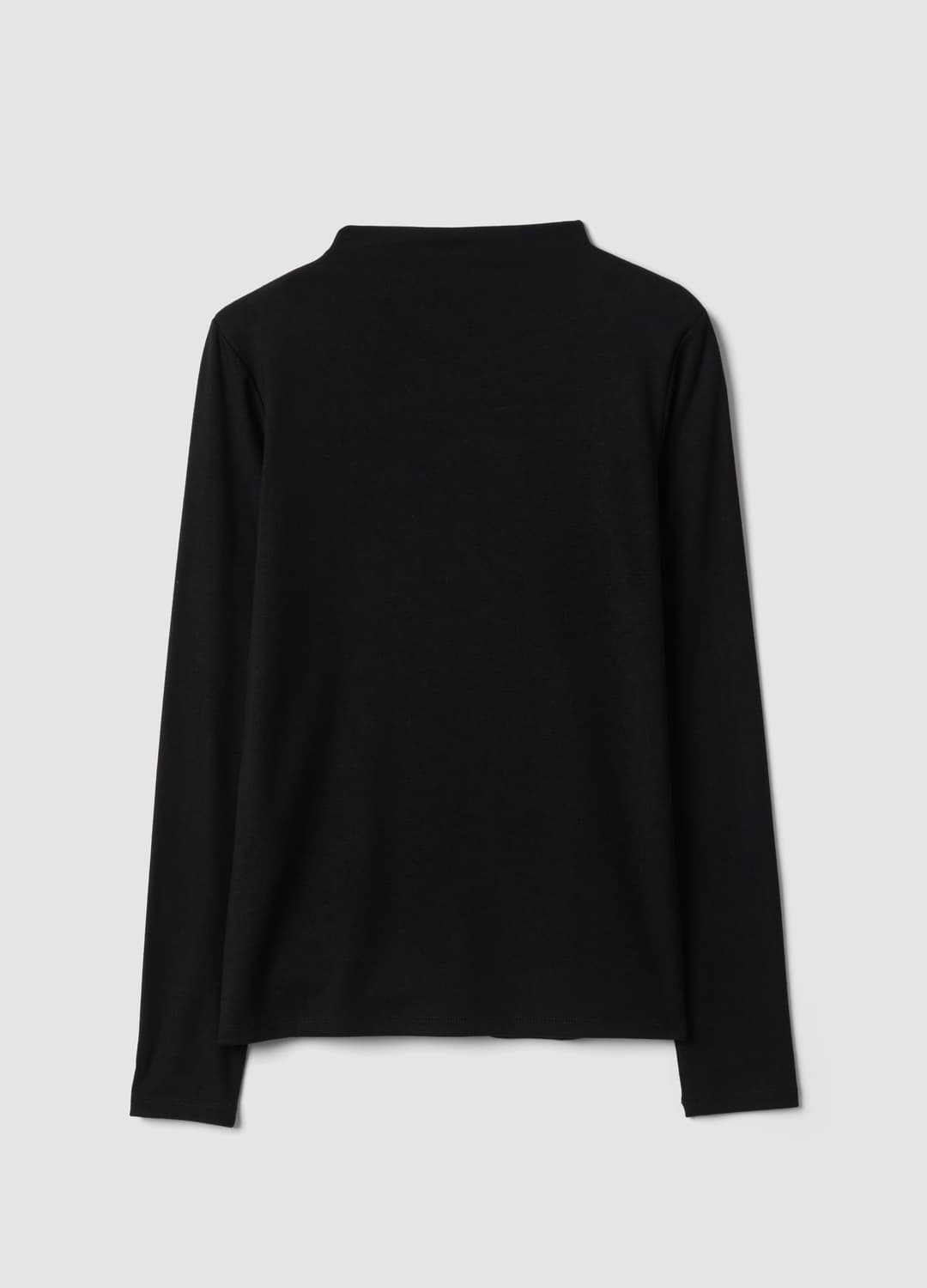Schwarzes T-shirt Aus Elastischer Viskose Mit Rundhalsausschnitt | OVS Schwarzes T-shirt Aus Elastischer Viskose Mit Rundhalsausschnitt - 6 | OVS