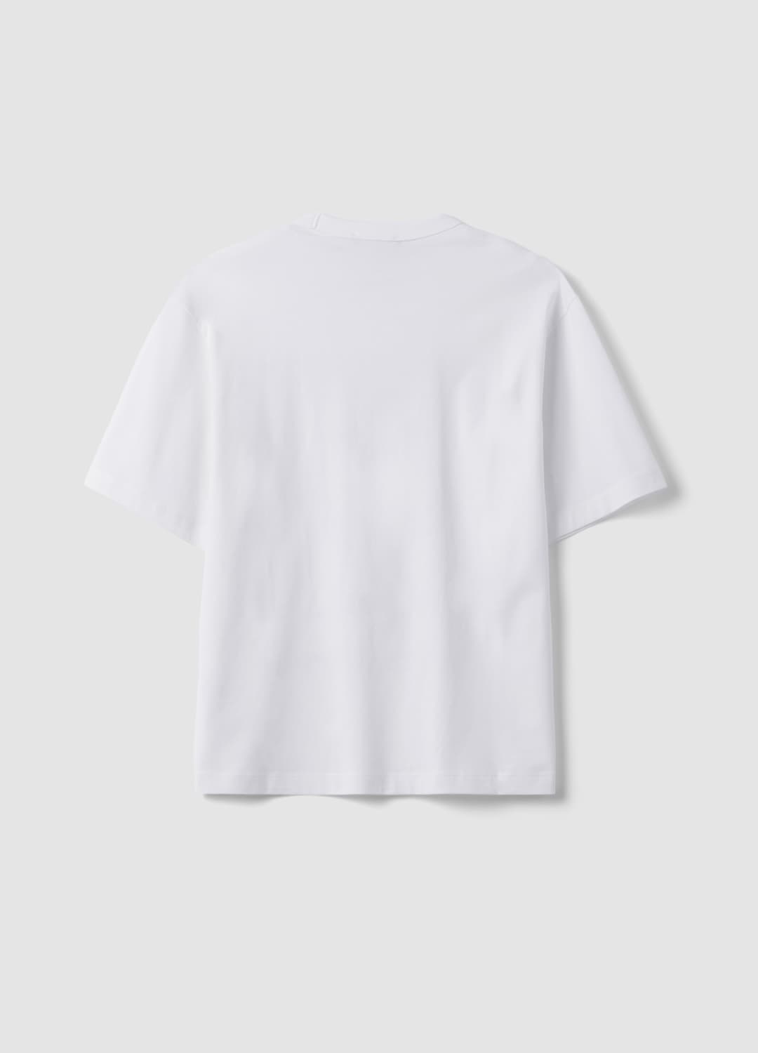 T-shirt Bianca In Puro Cotone Con Girocollo E Stampa Relaxed Fit | OVS T-shirt Bianca In Puro Cotone Con Girocollo E Stampa Relaxed Fit - 6 | OVS