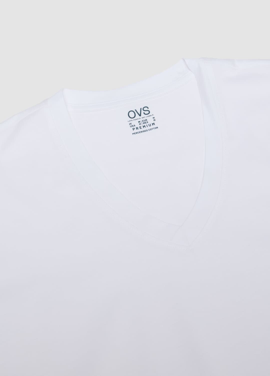 Weißes T-shirt Aus Reiner | OVS Weißes T-shirt Aus Reiner - 1 | OVS